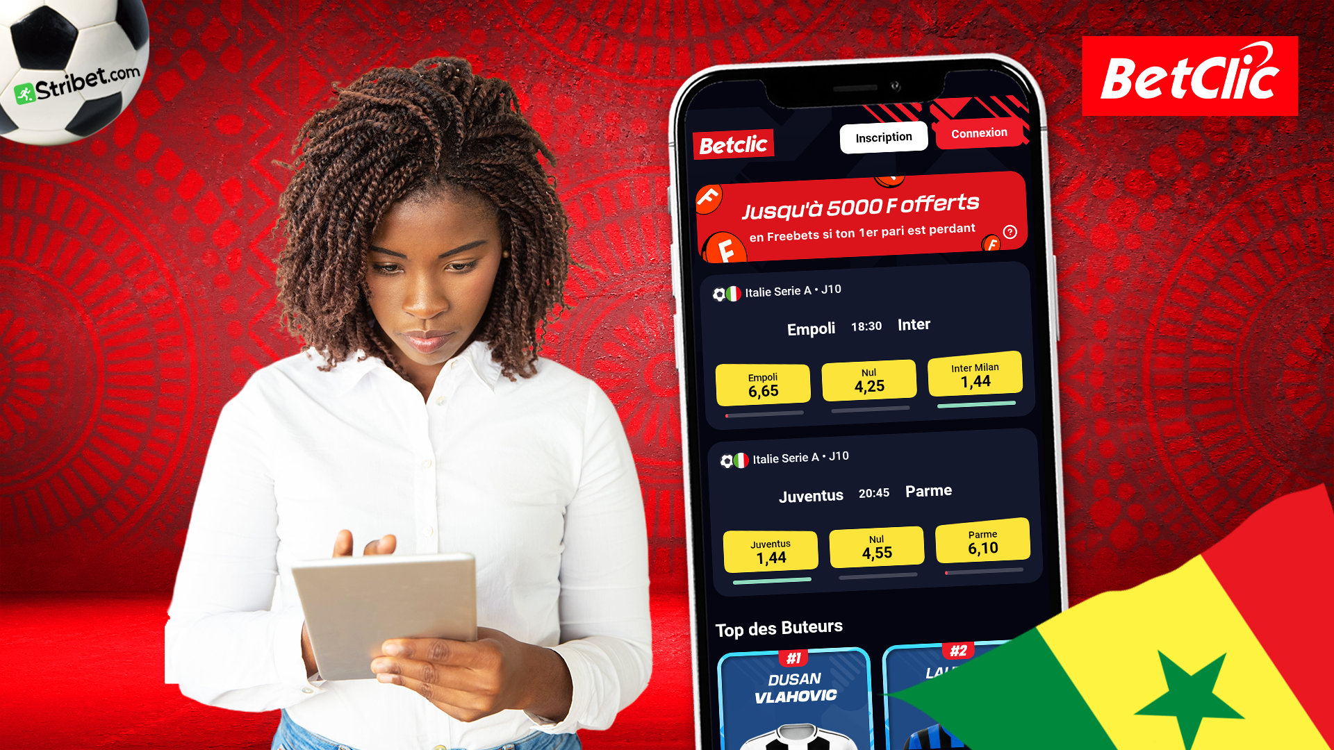 Présentation de Betclic Sénégal apk