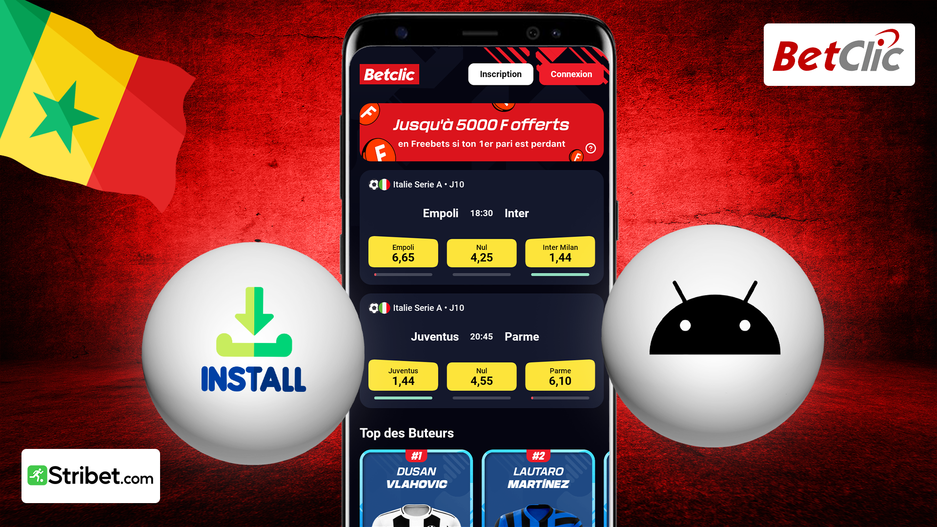 Comment installer Betclic Sénégal apk sur Android ?