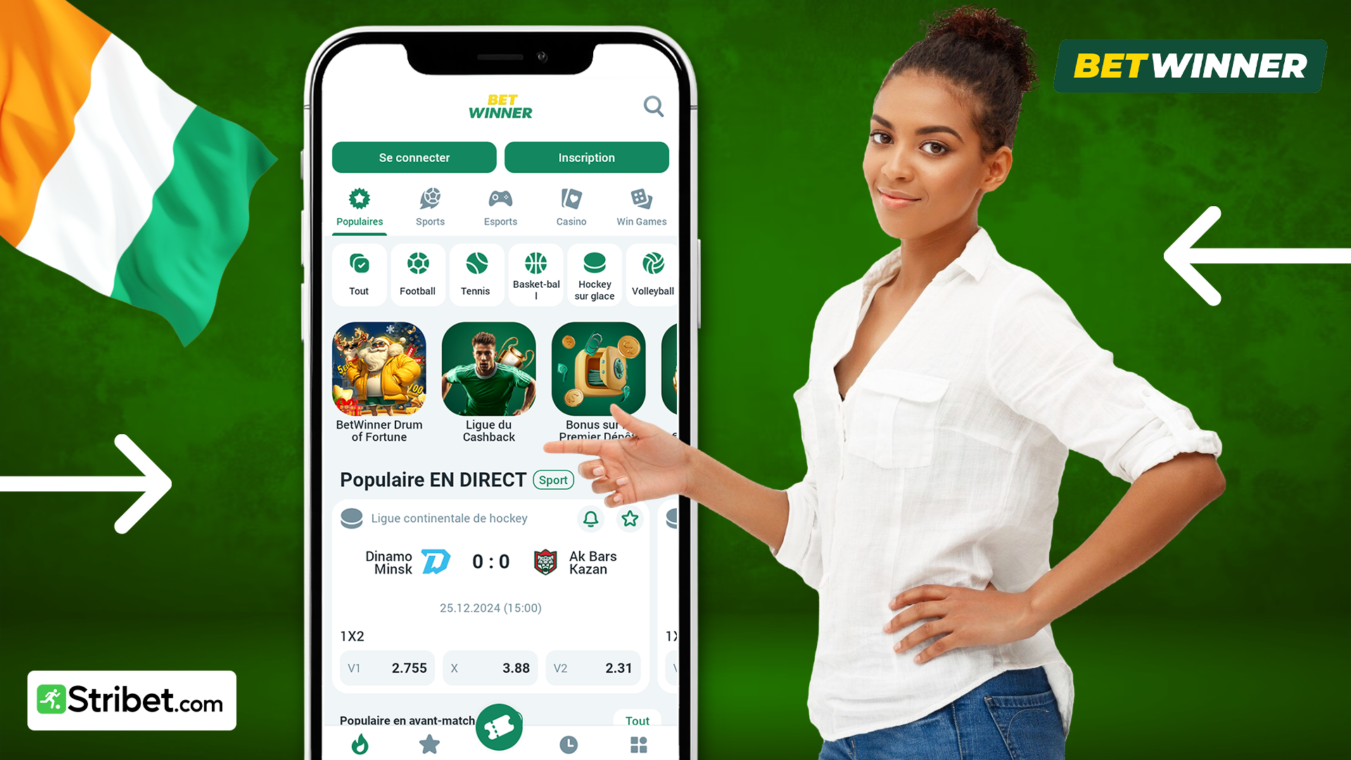 Bref aperçu sur la plateforme Betwinner ci