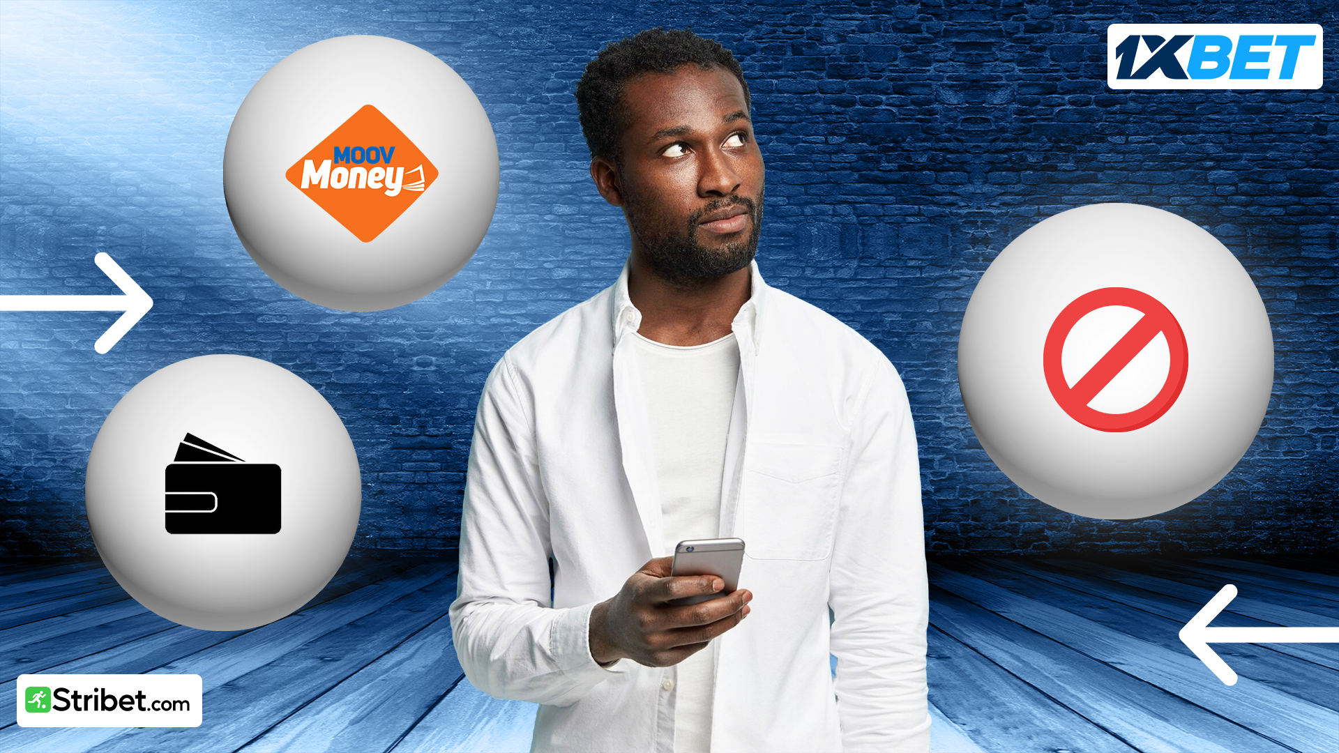 Les limites de dépôt sur 1xbet via Moov Money