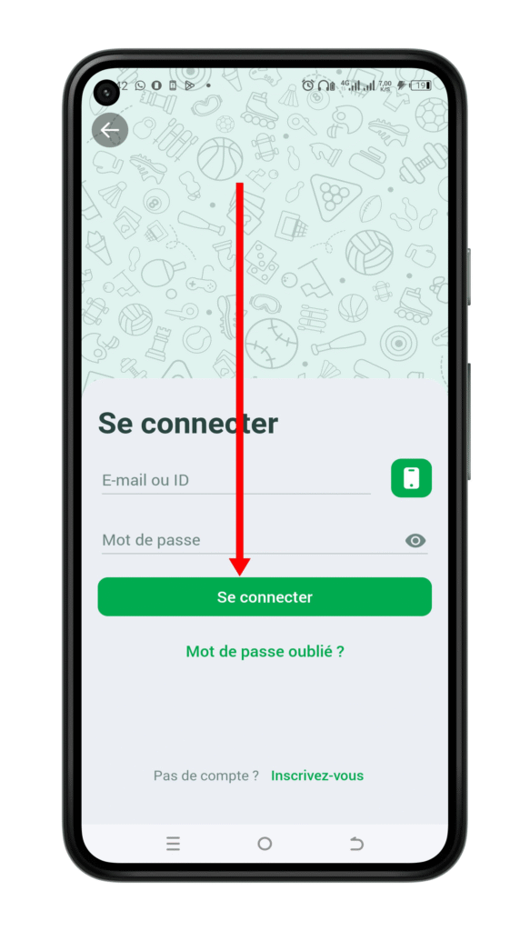 Se connecter à son compte