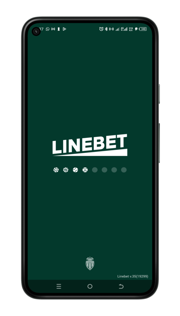 Ouvrez Linebet Apk