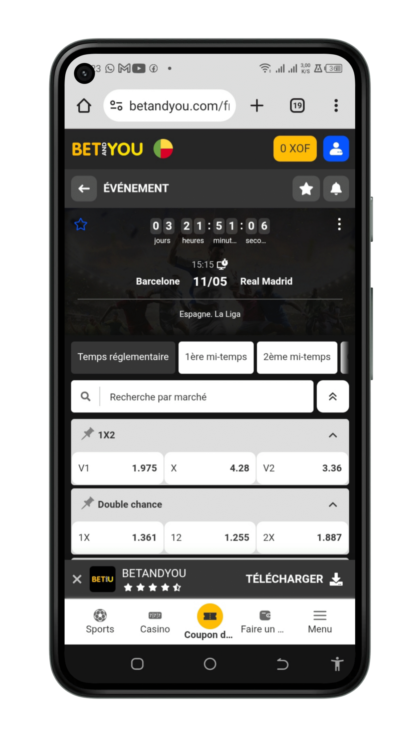 Accéder au site officiel