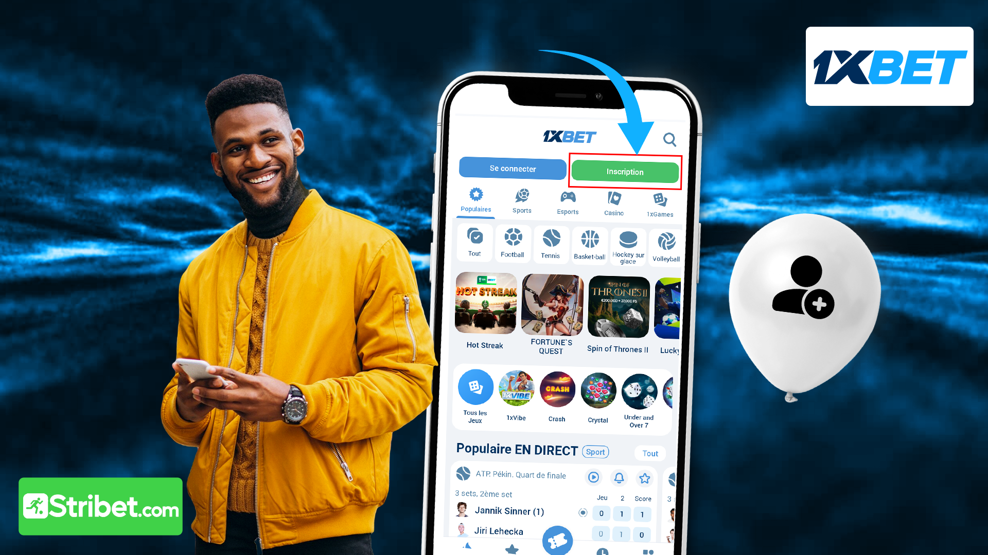 1xbet apk inscription : Comment s’inscrire sur l’application
