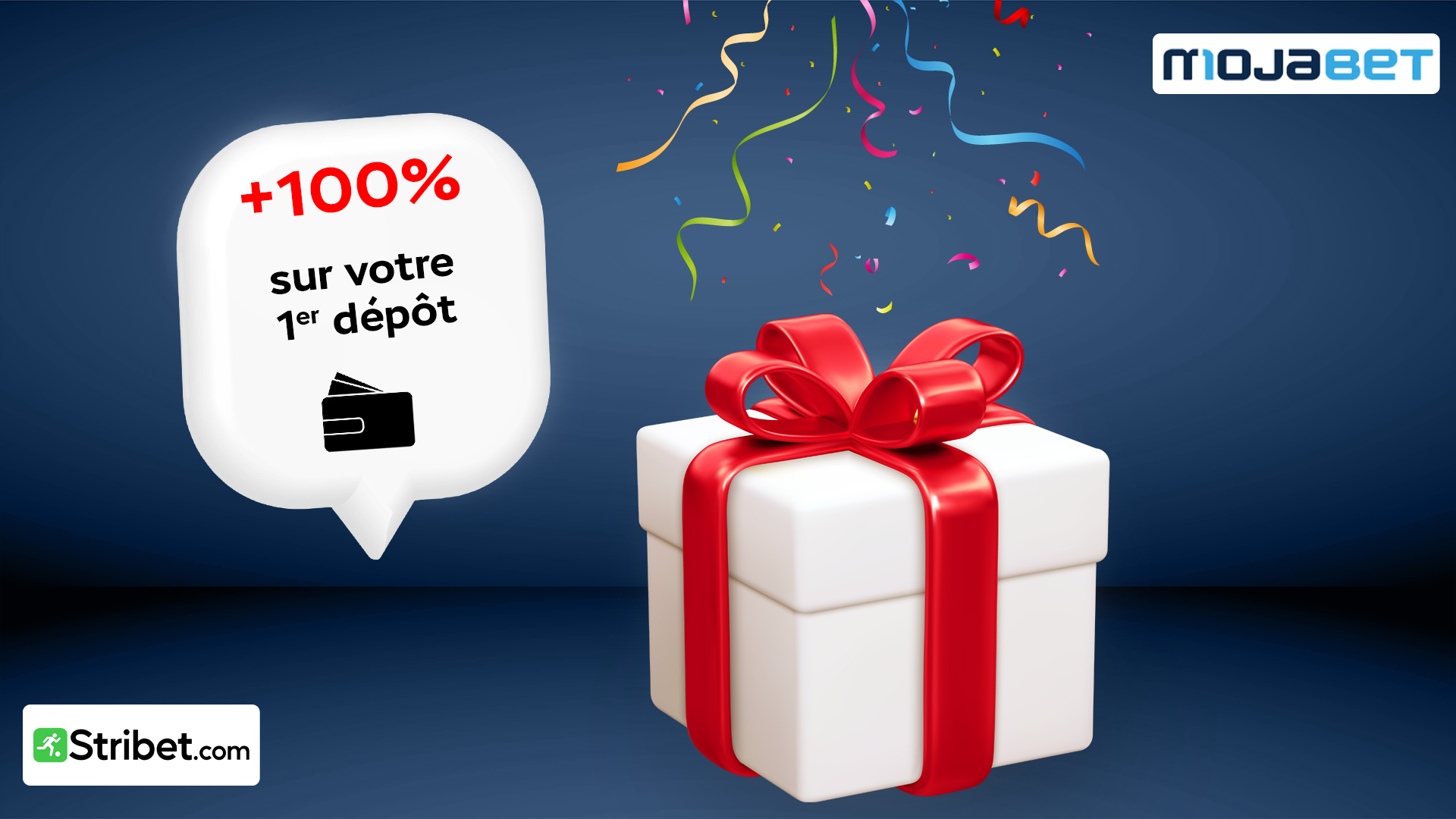 Bonus de bienvenue Mojabet : + 100 % sur votre 1ᵉʳ dépôt