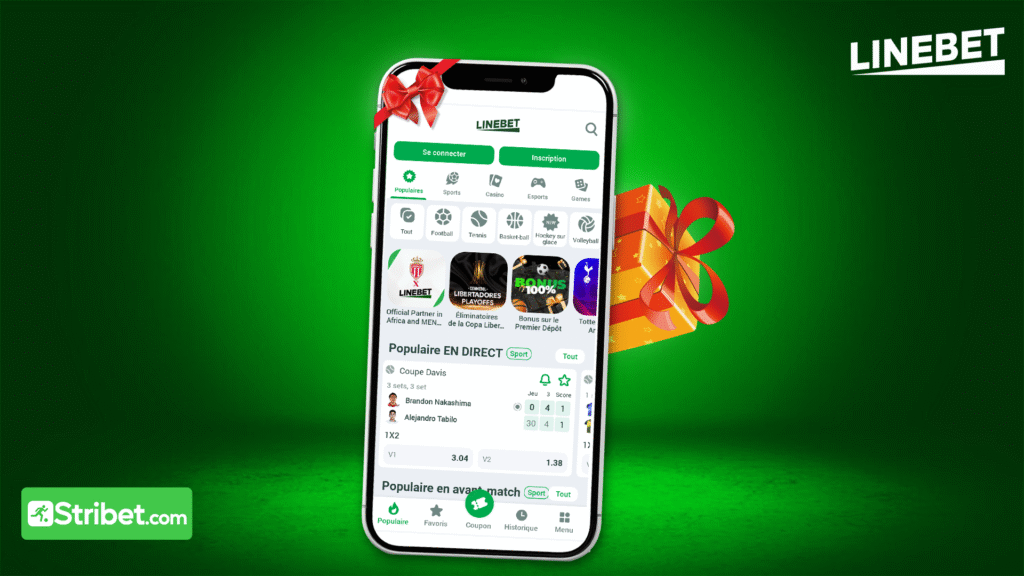 Bonus et promotions Linebet
