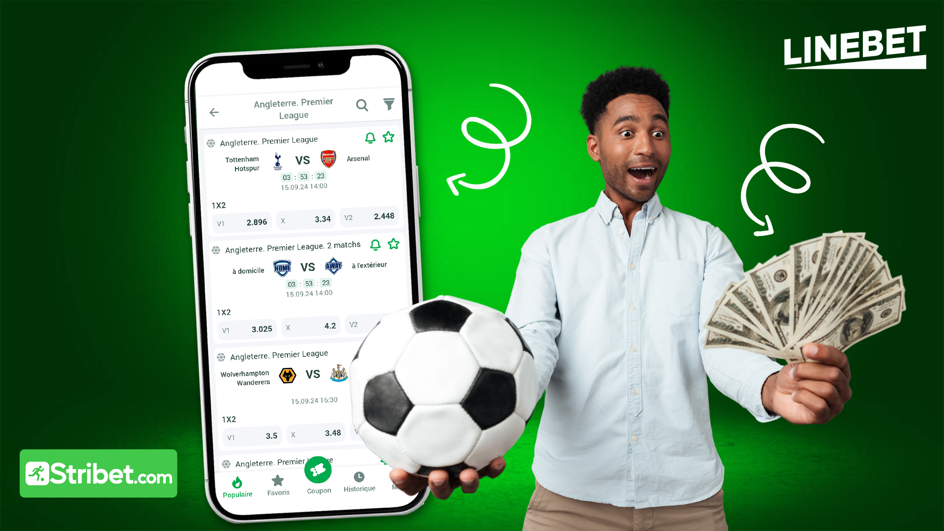 Comment placer un pari sur Linebet