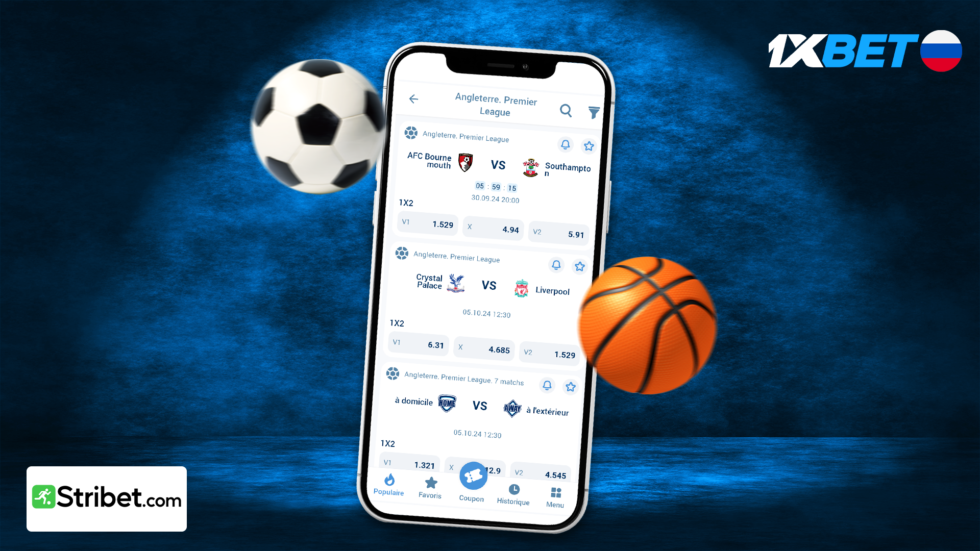 Comment placer un pari sur 1xbet russe apk