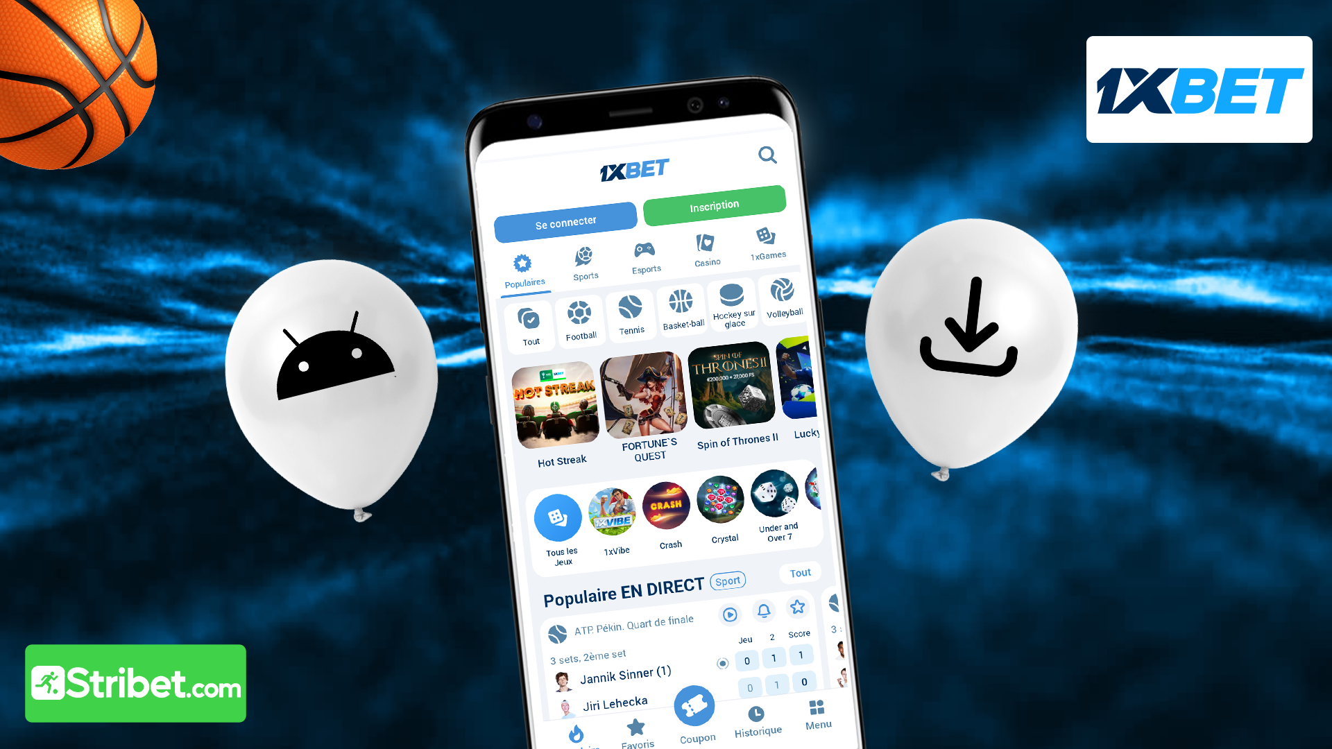 Comment télécharger 1xbet APK sur Android ?