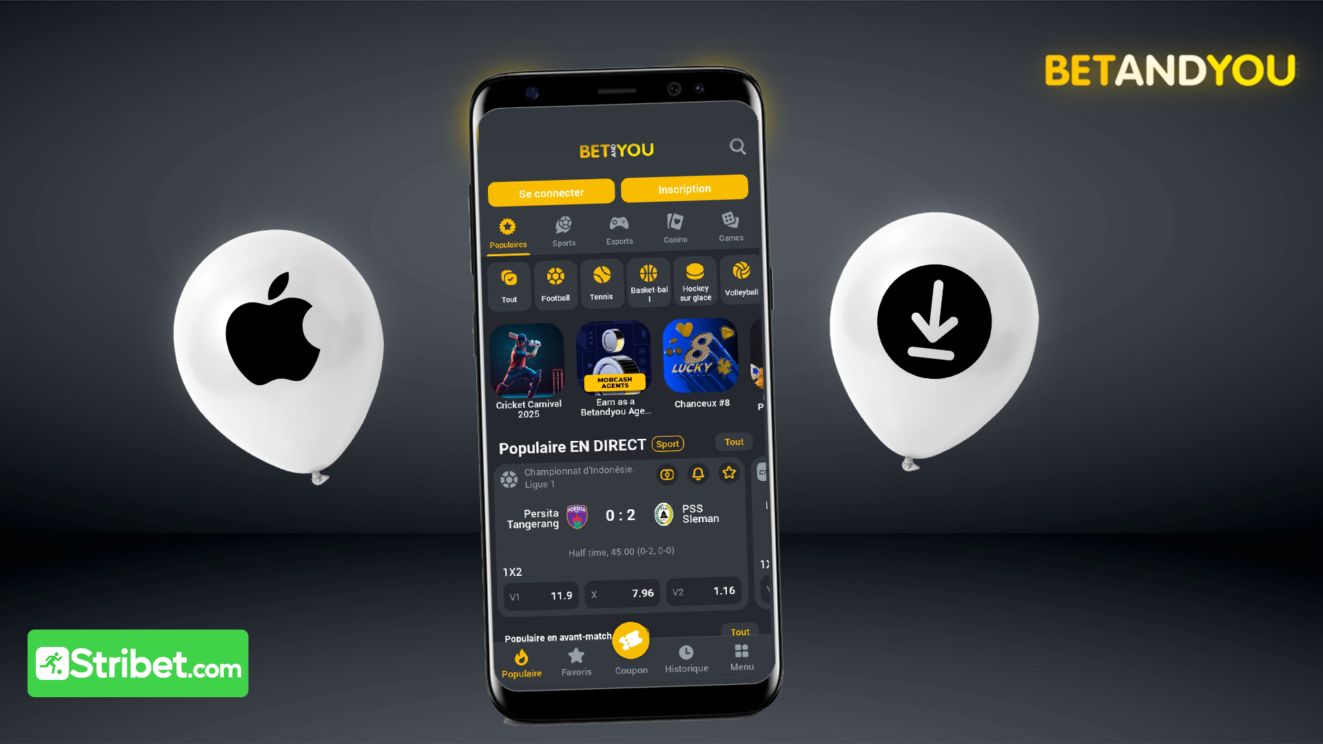 Comment télécharger Betandyou Apk pour Android