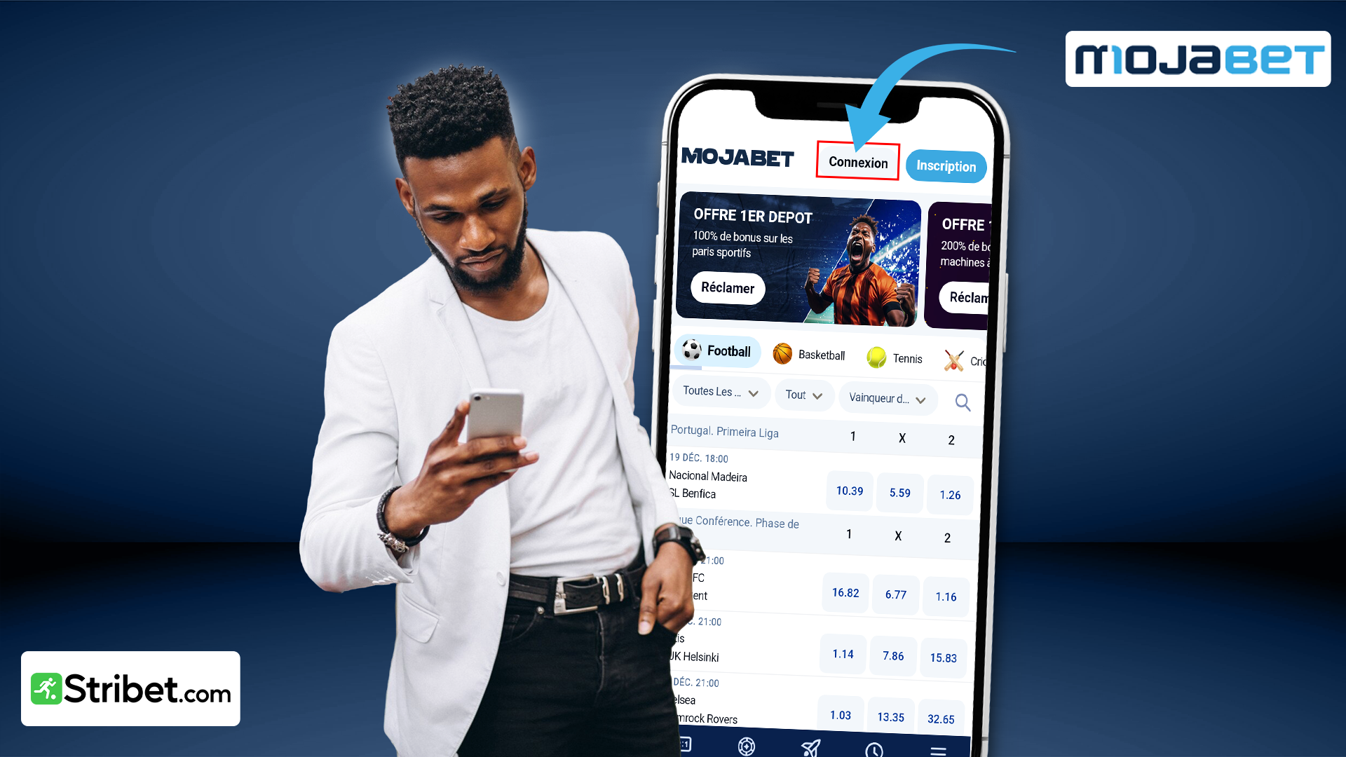 Connexion Mojabet : comment se connecter ?