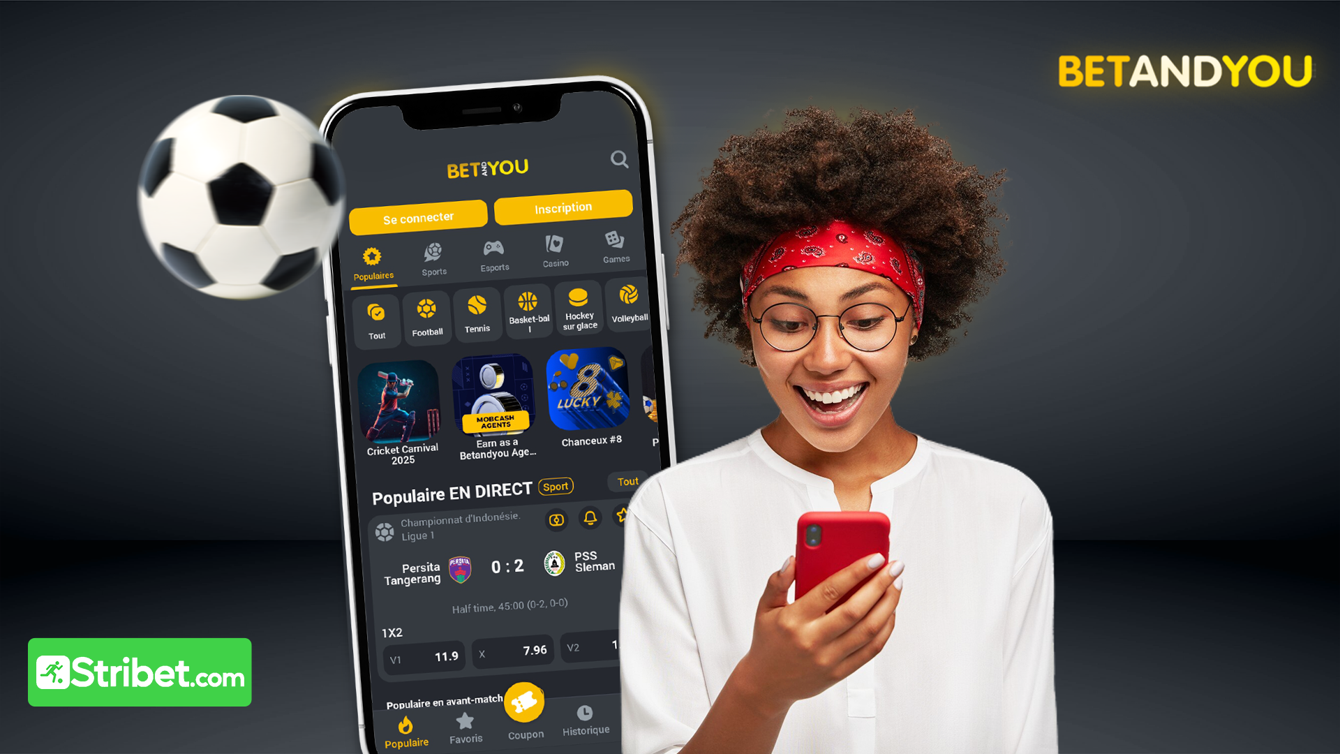 Fonctionnalités et caractéristiques de Betandyou Apk