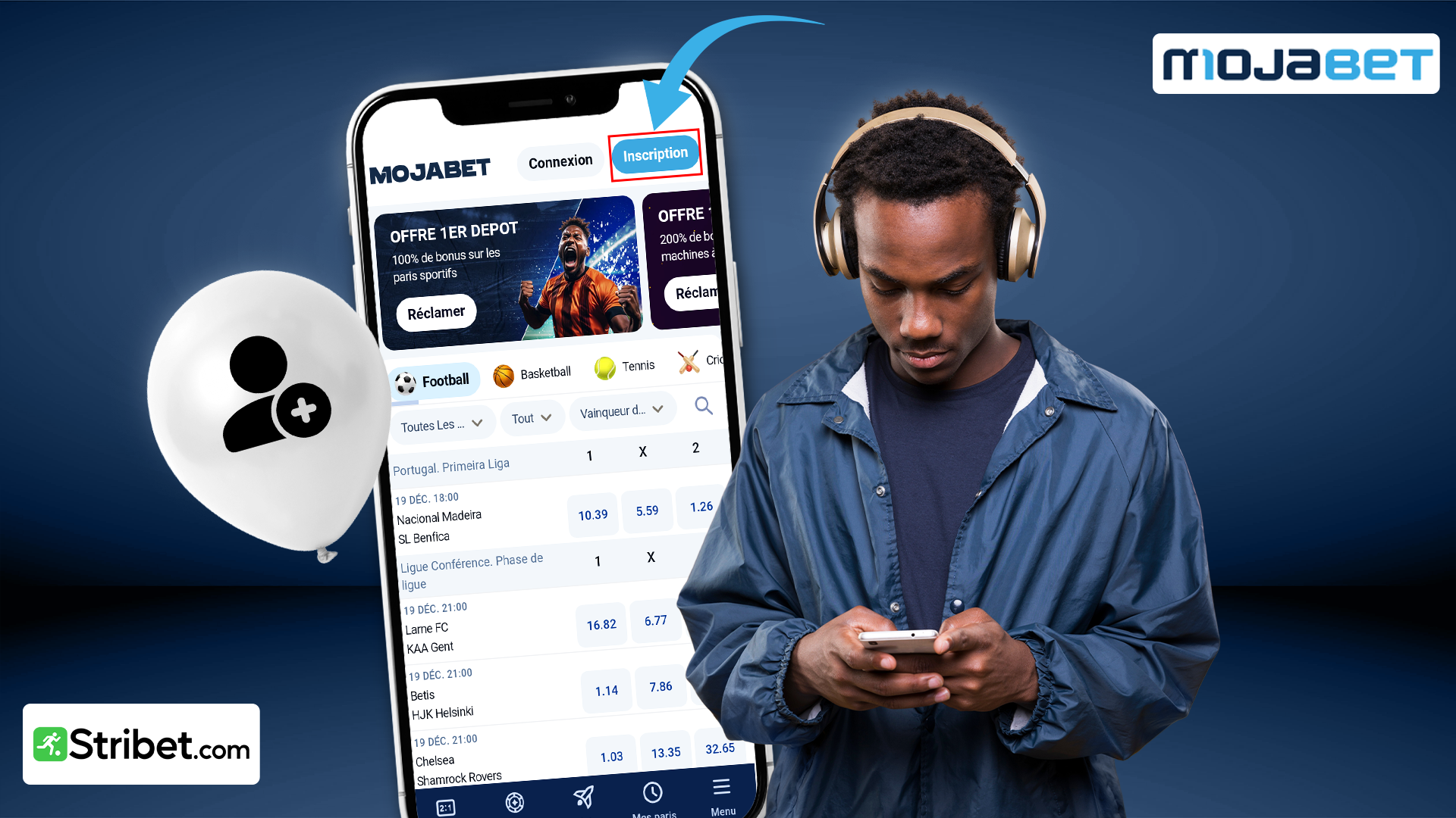Inscription sur Mojabet : comment créer un compte ?
