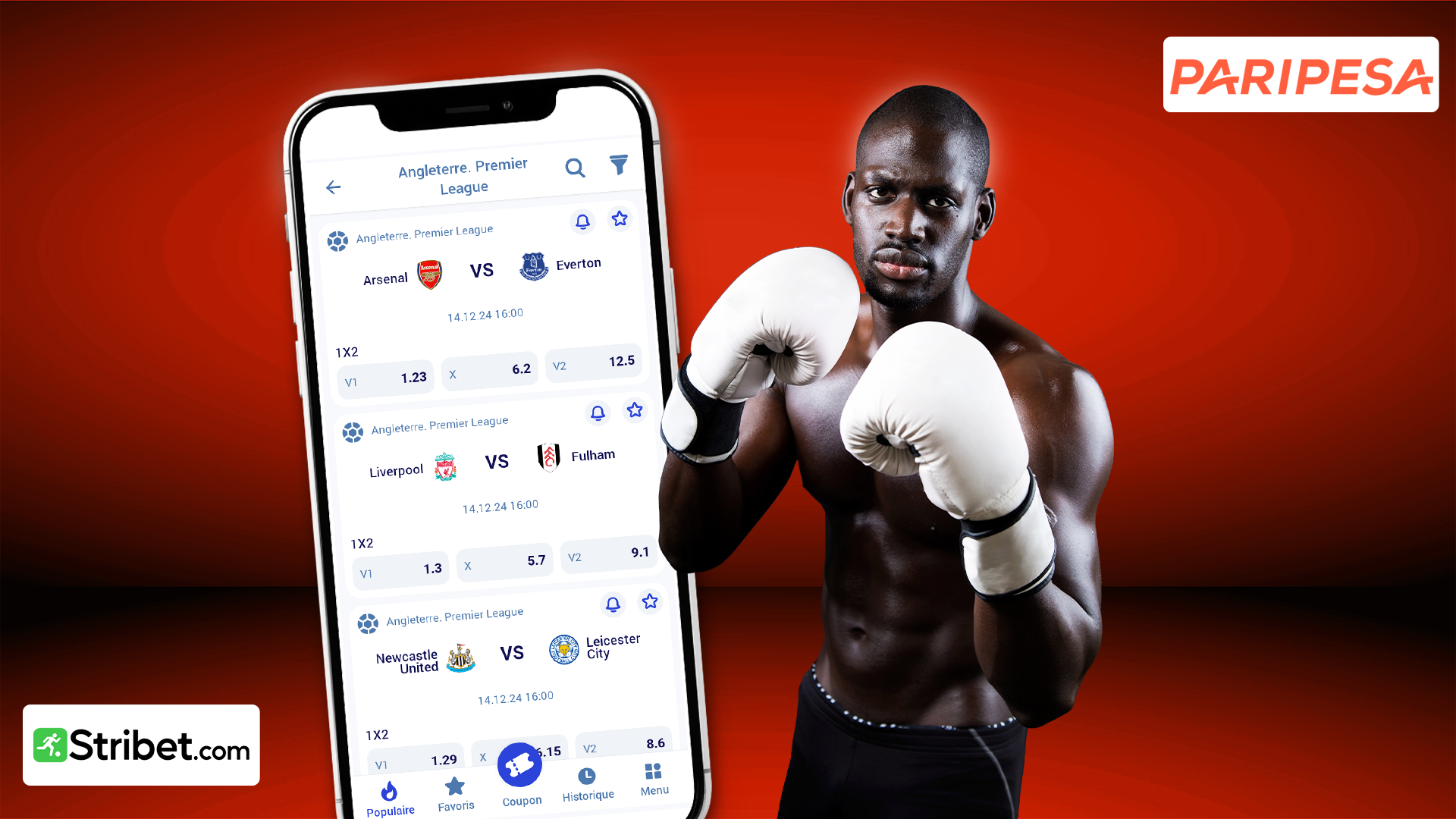 Paripesa paris sportifs:  Comment placer vos paris ?