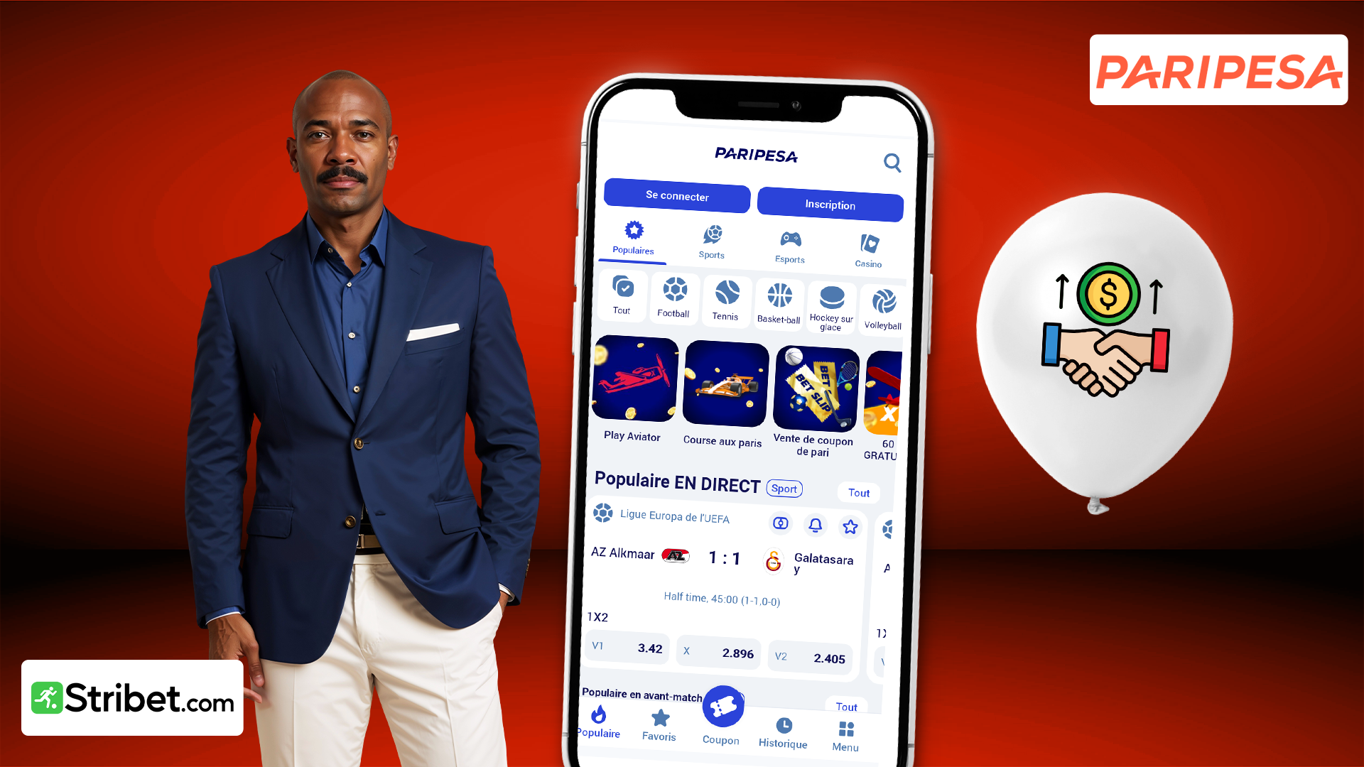 Partenariats et Affiliations sur Paripesa Partner et Affiliate