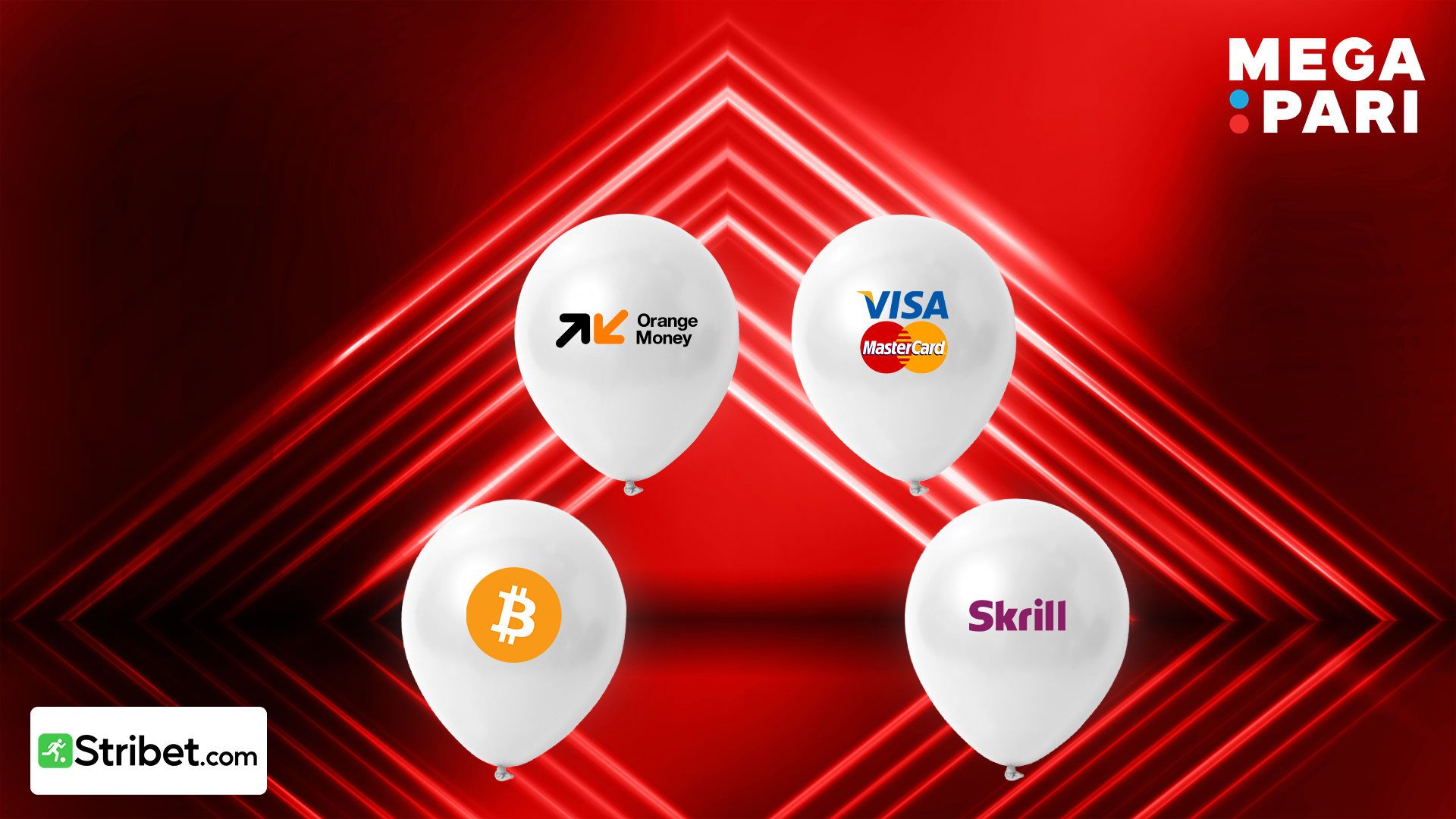 Les moyens de paiement disponibles sur MegaPari