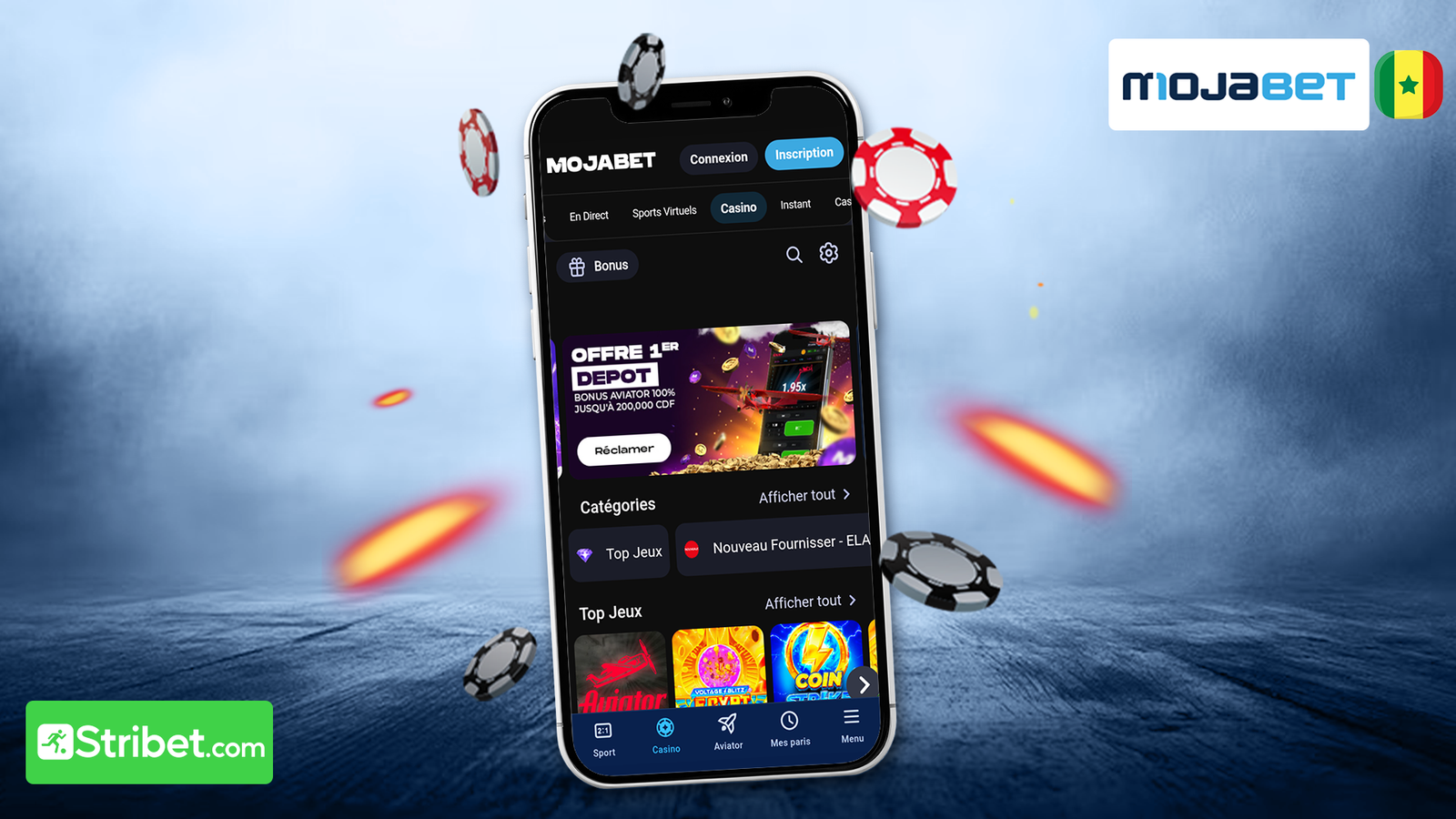 Mojabet SN : Le site officiel des paris sportifs et casino au Sénégal