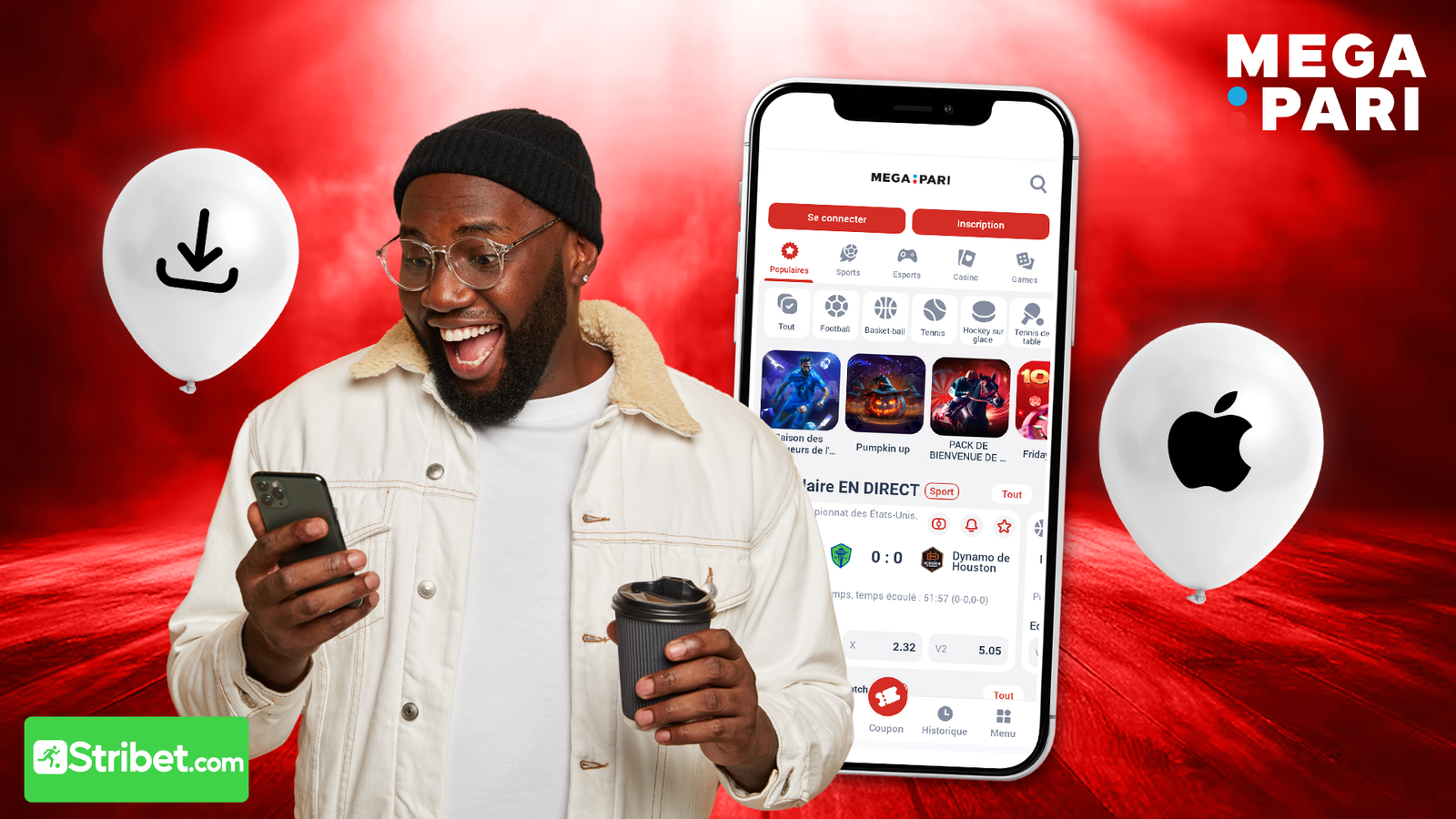 Comment télécharger Megapari sur iPhone ?