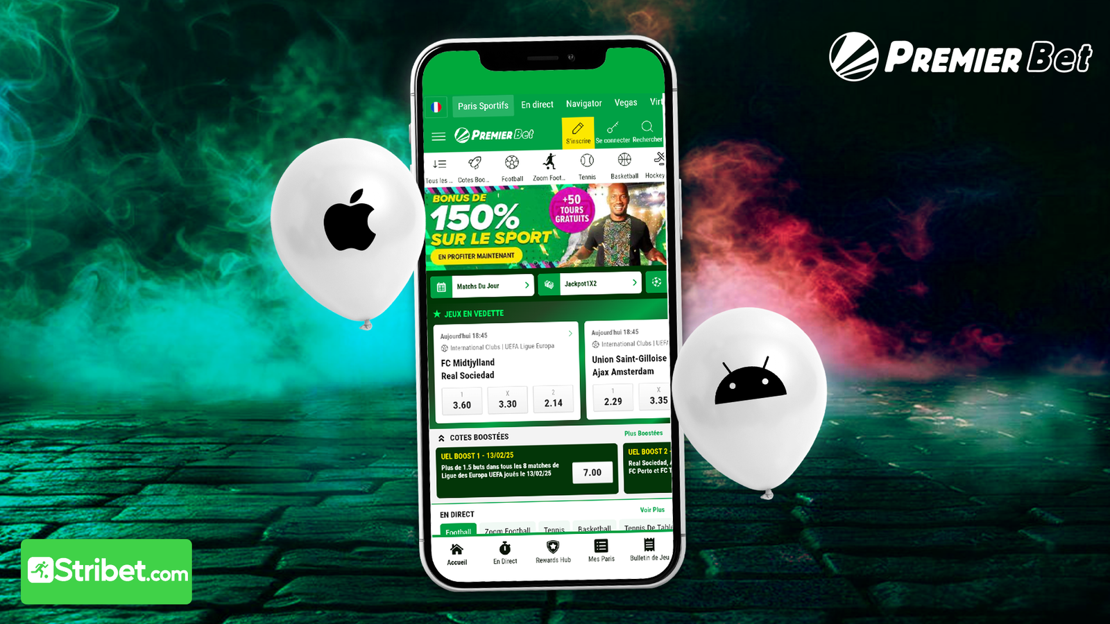 Comment télécharger Premier Bet APK sur Android et iOS iPhone ?