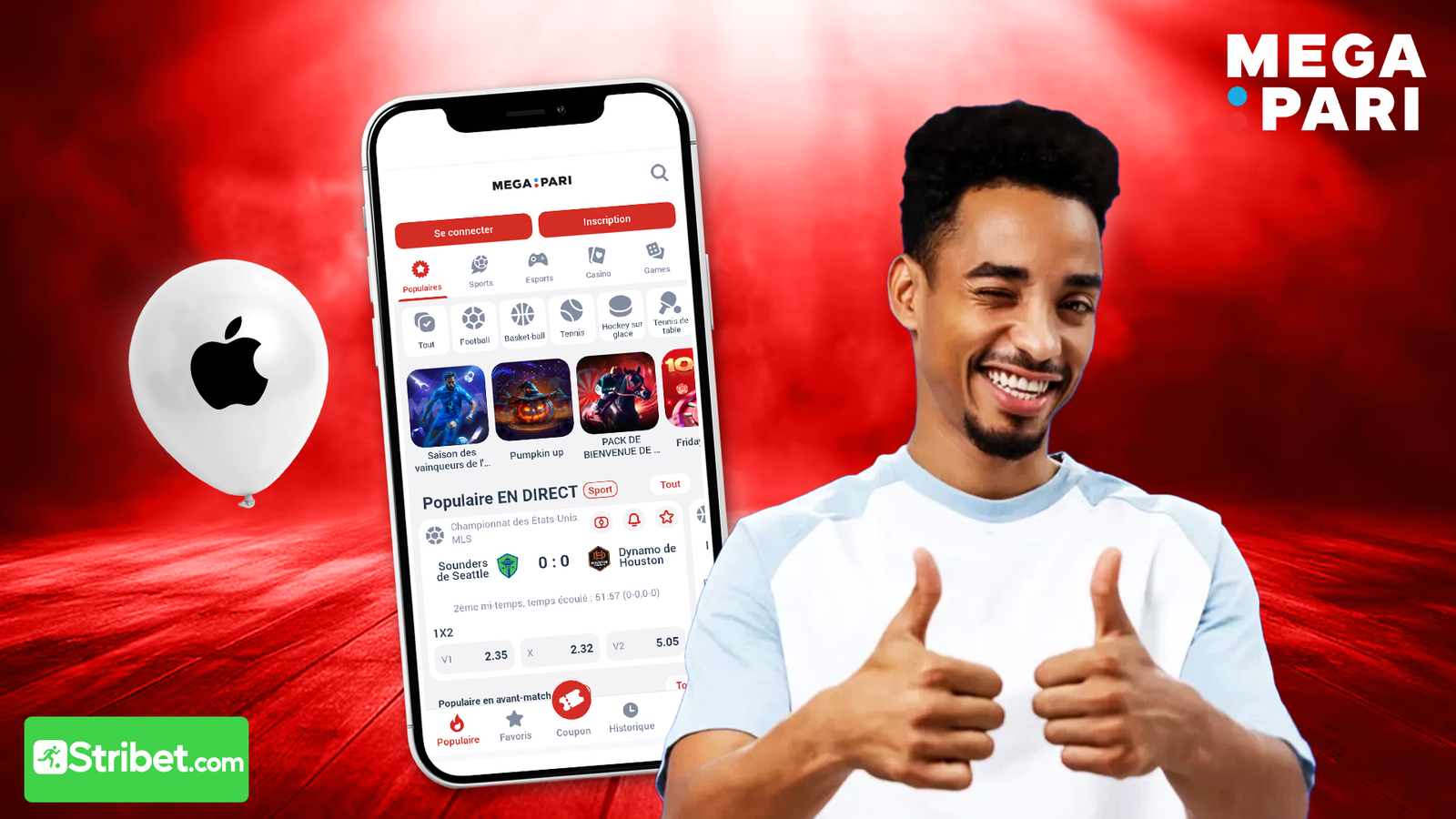 La compatibilité iOS de Megapari