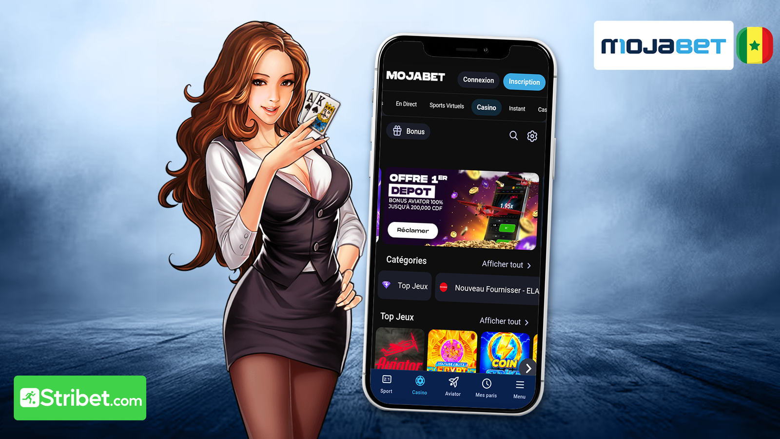 Présentation du bookmaker Mojabet SN