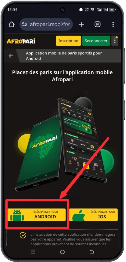 Télécharger le fichier APK