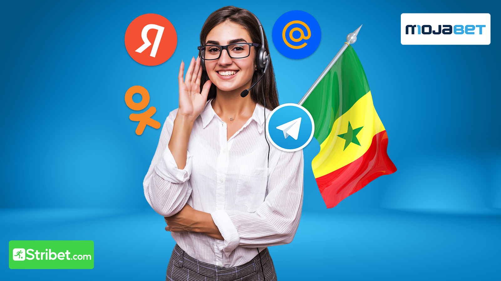 Les canaux pour contacter le service client Mojabet au Sénégal