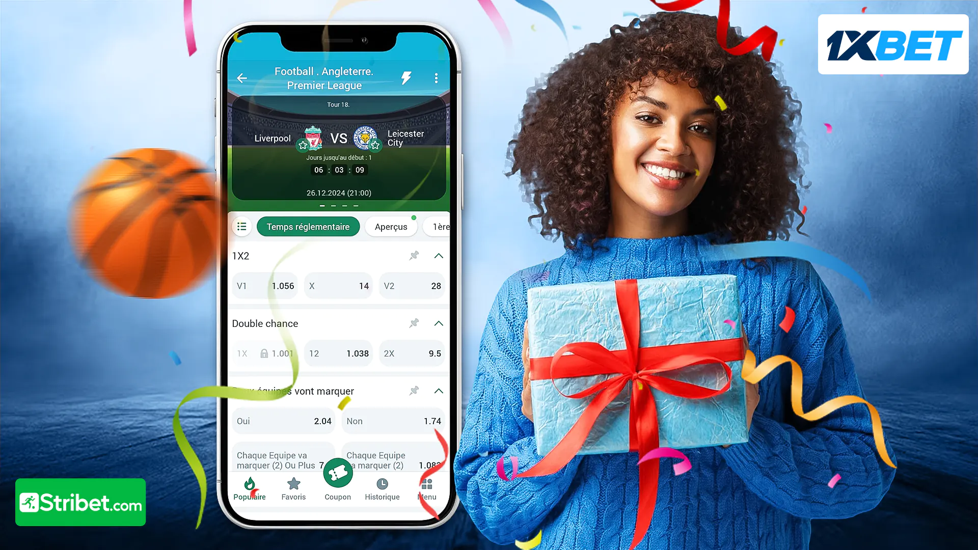Comment parier avec le bonus 1xbet