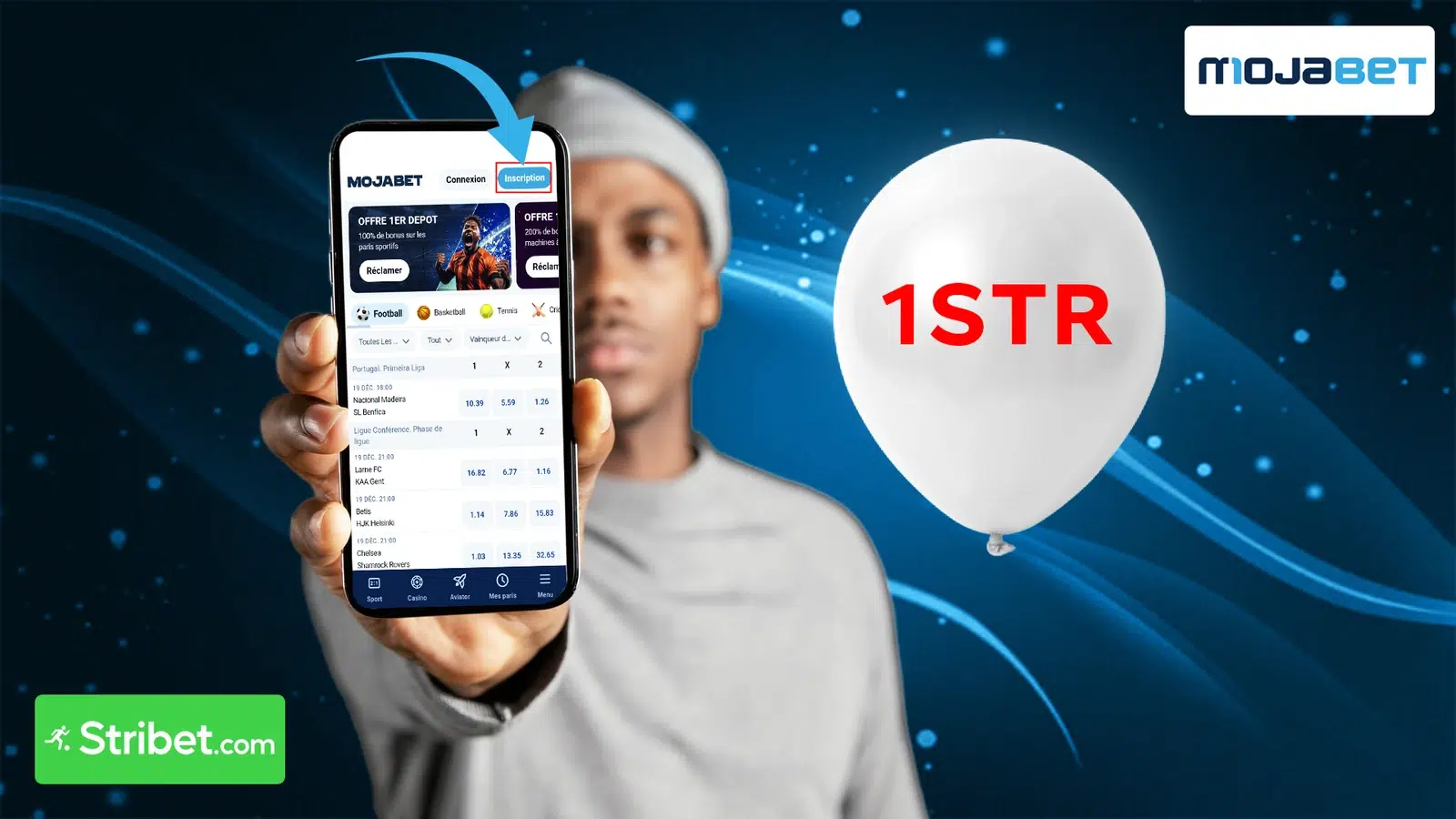 Comment s’inscrire sur Majobet avec le code promo 1STR ?