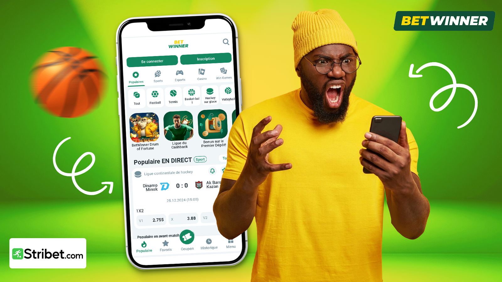 Avantages de Betwinner Apk par rapport au Site Web