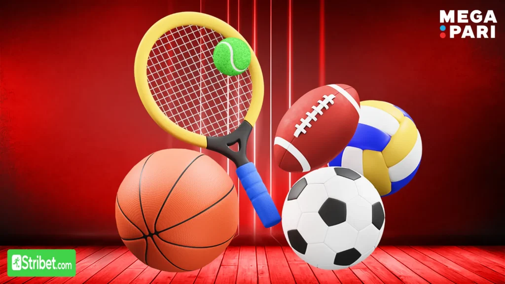 Les disciplines sportives et types de pari disponible sur Megapari