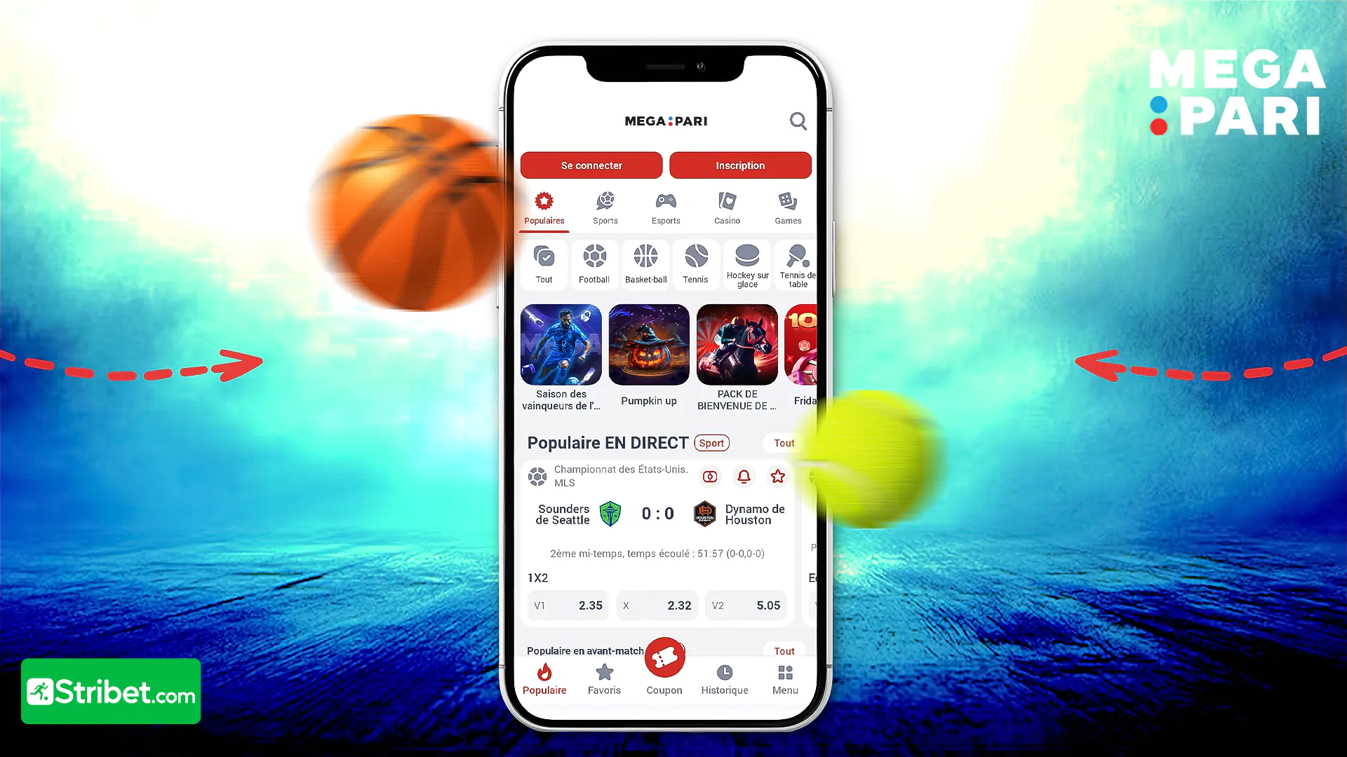 Fonctionnalités de Megapari bet App
