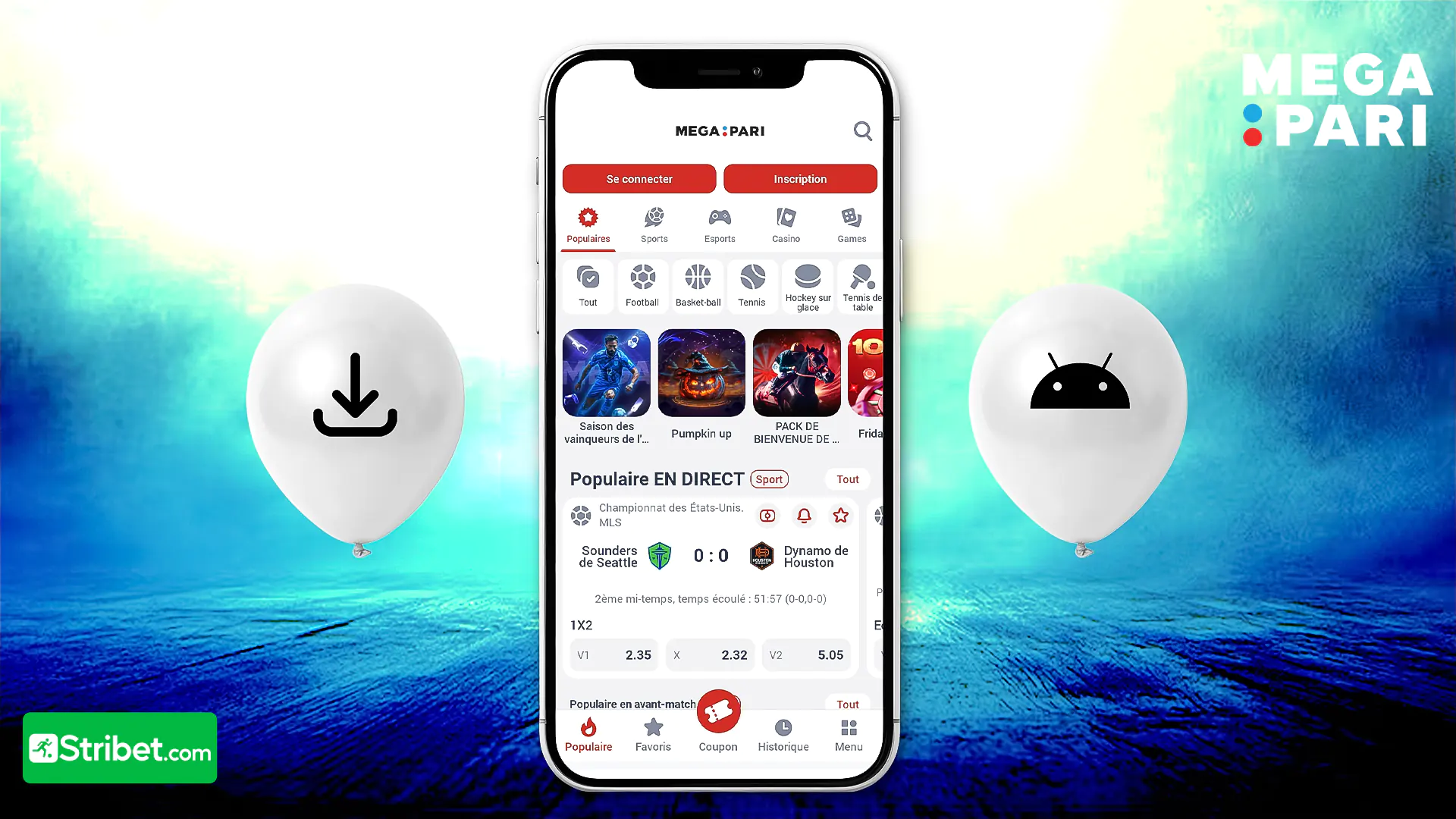 Télécharger Megapari pour Android