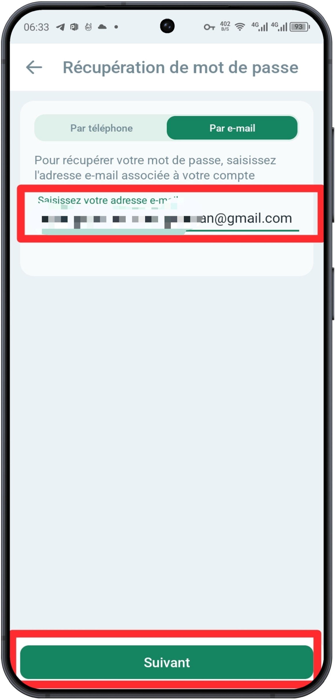 Vérifiez votre identité