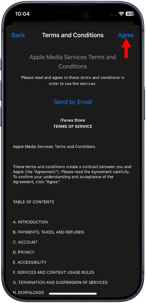 Approuver les conditions d l’entreprise