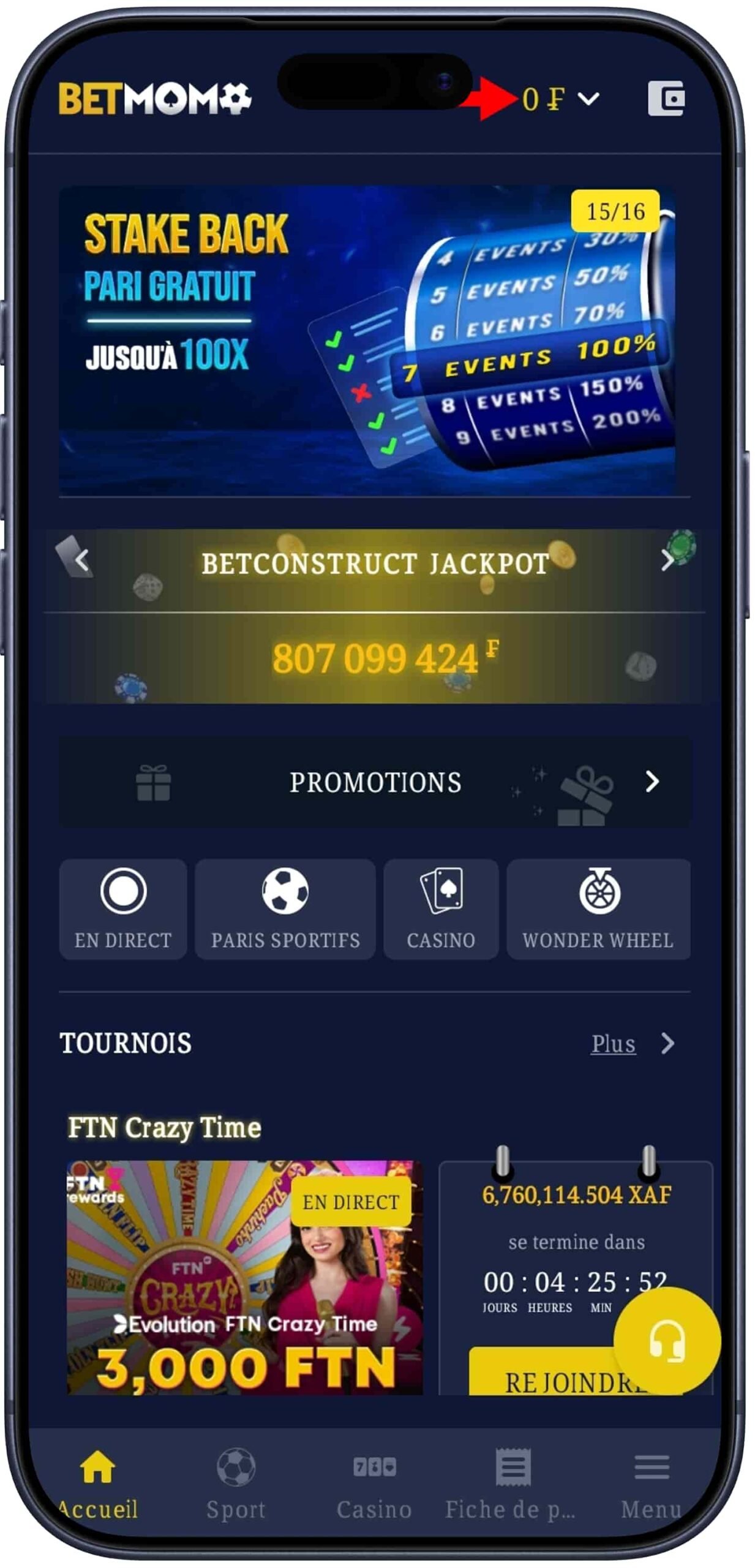 Accéder à la plateforme