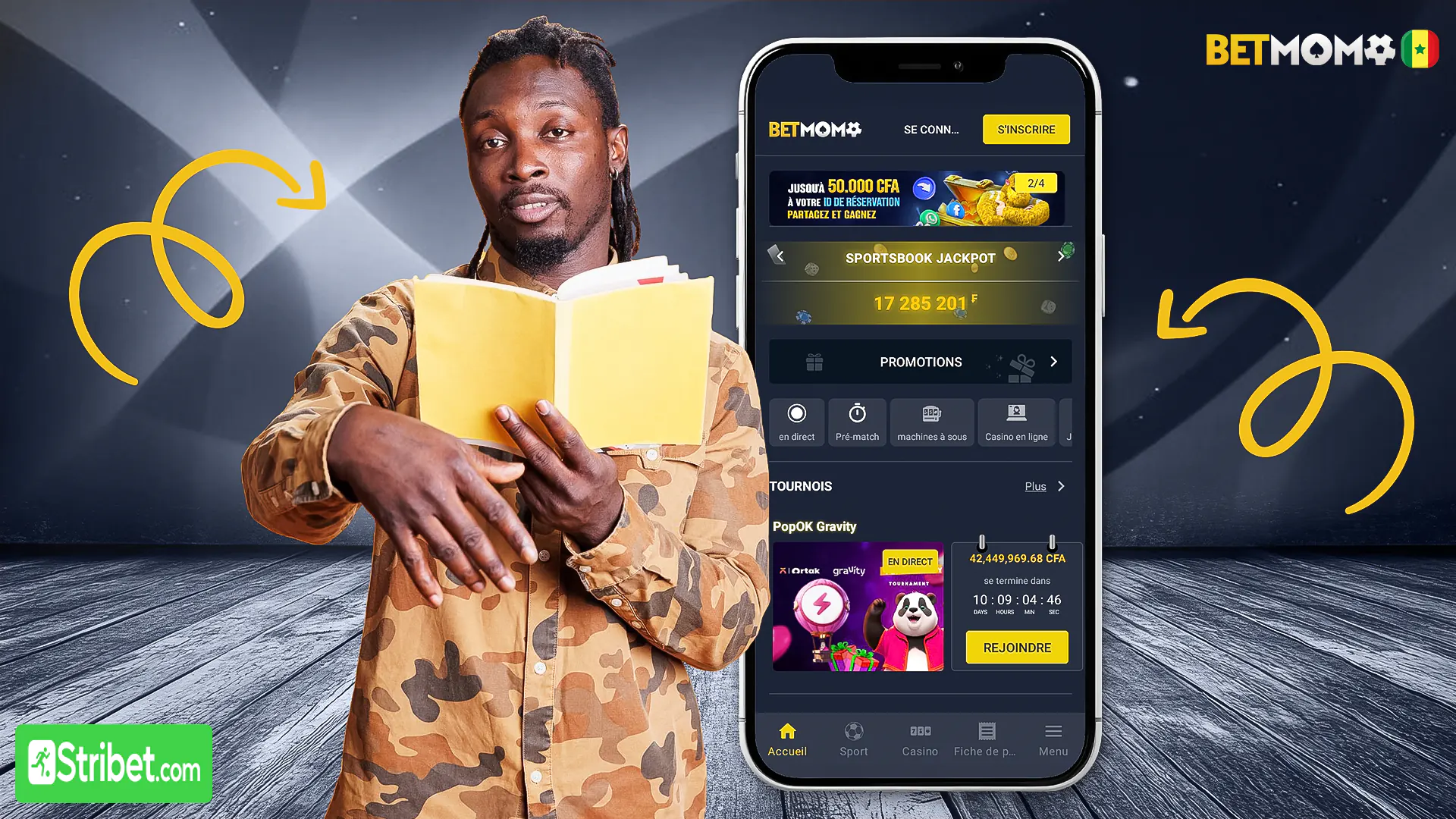 Télécharger Betmomo Sénégal Apk sur Android et iPhone