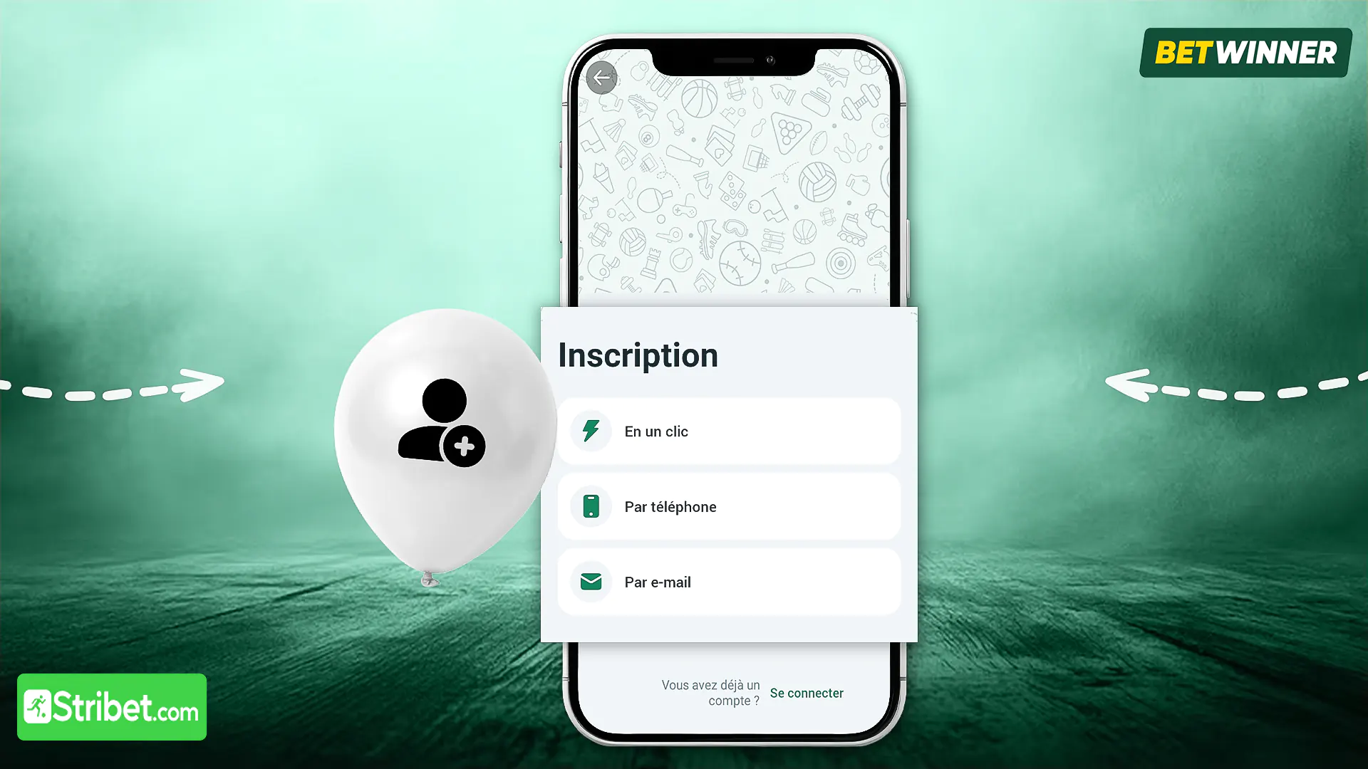 Comment s'inscrire et se connecter au site Betwinner : Les méthodes disponibles