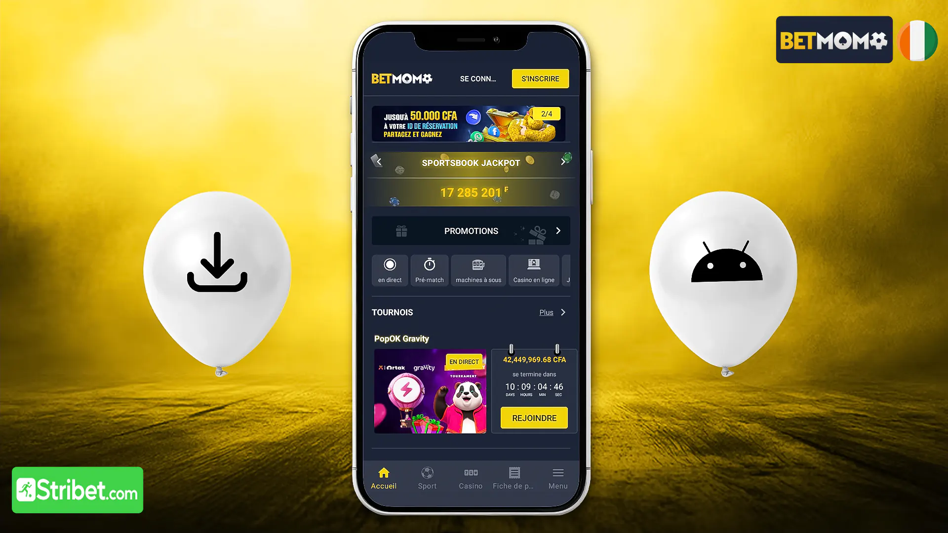 Pourquoi télécharger l’application Betmomo APK sur Android ?