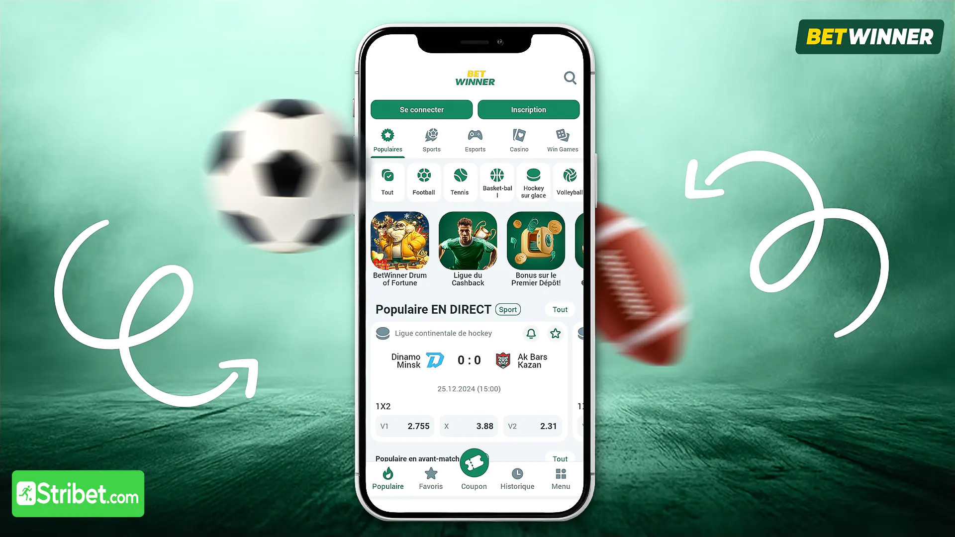 Présentation de Betwinner