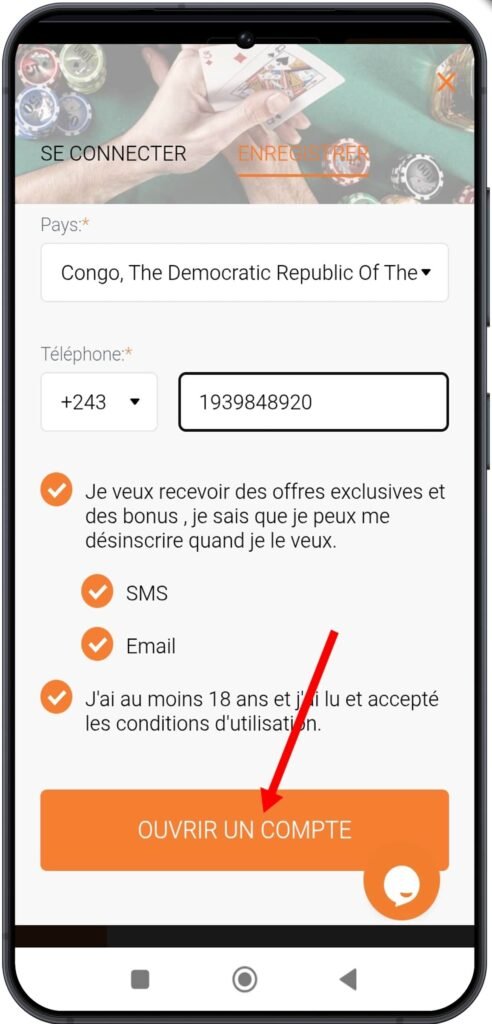 Finaliser l’ouverture de votre compte