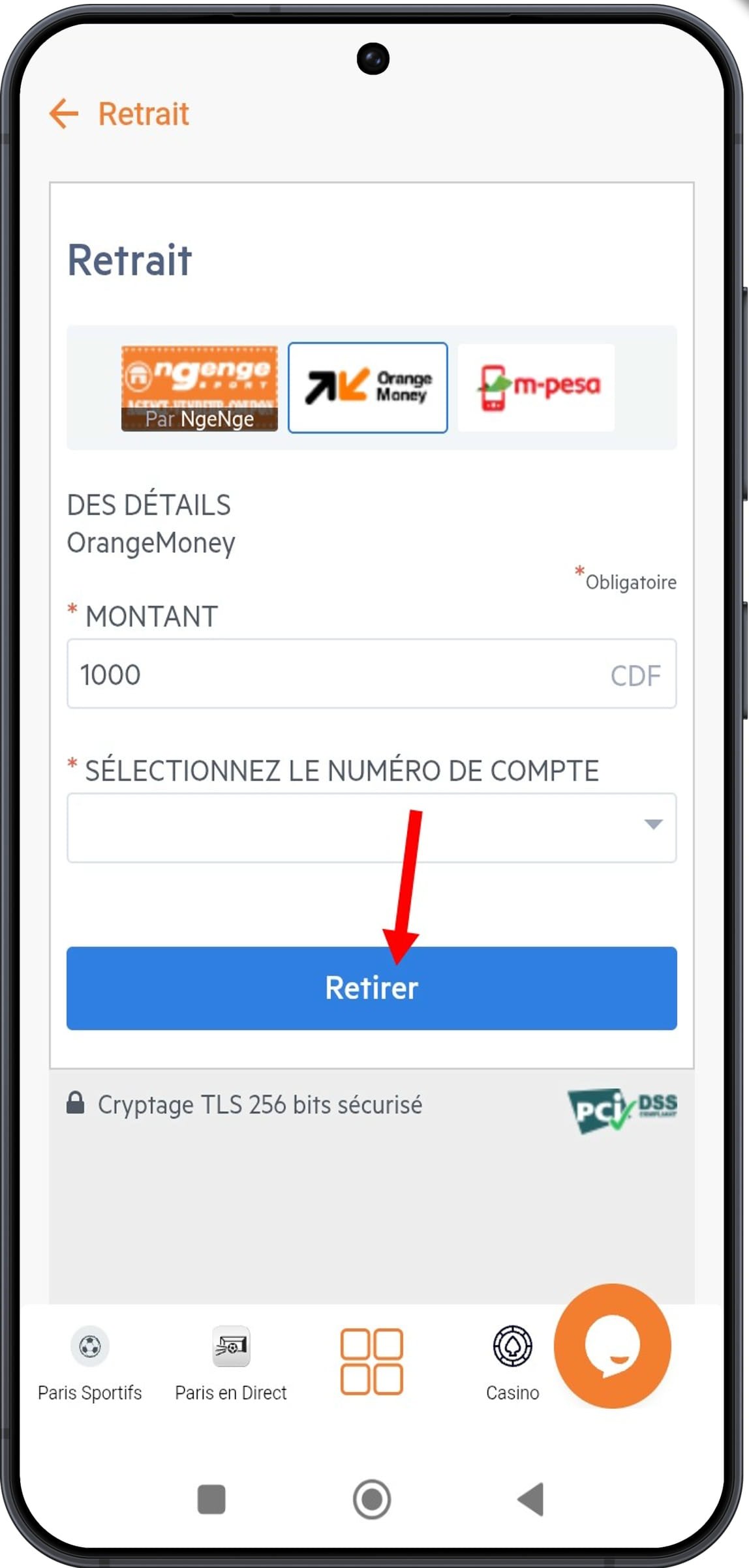 Cliquer sur « Retirer »