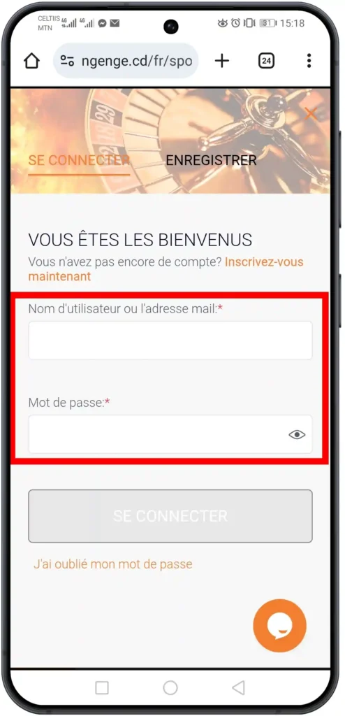 Accéder à la plateforme