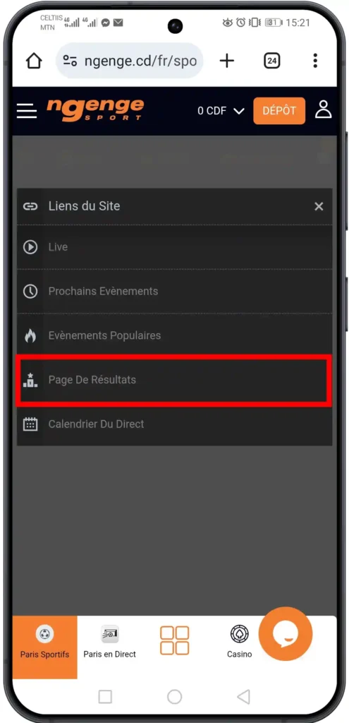 Aller sur « Page De Résultats »