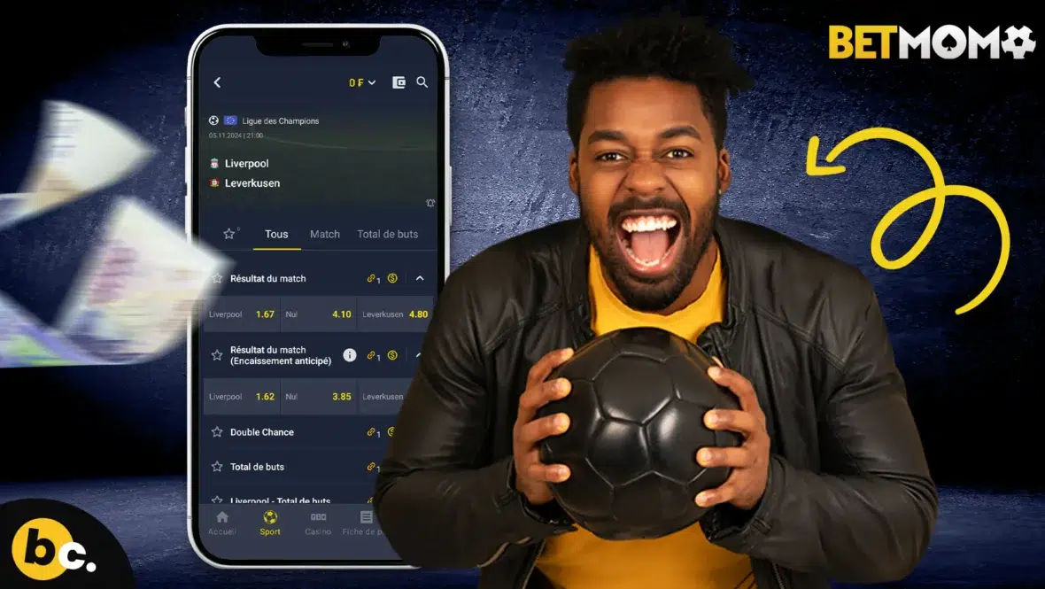 Comment parier sur Betmomo : Du choix du match à la mise