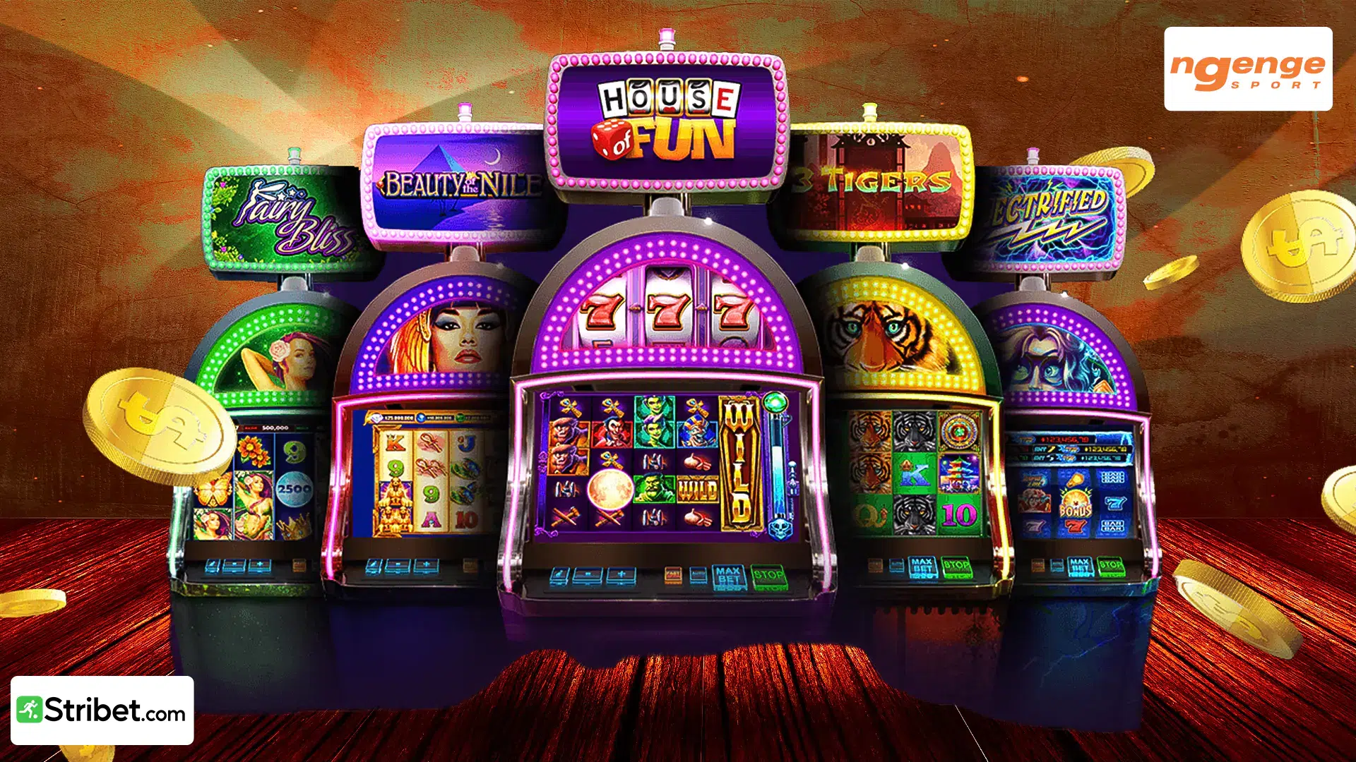 Ngenge Sport : Site de paris sportifs et de casino en ligne