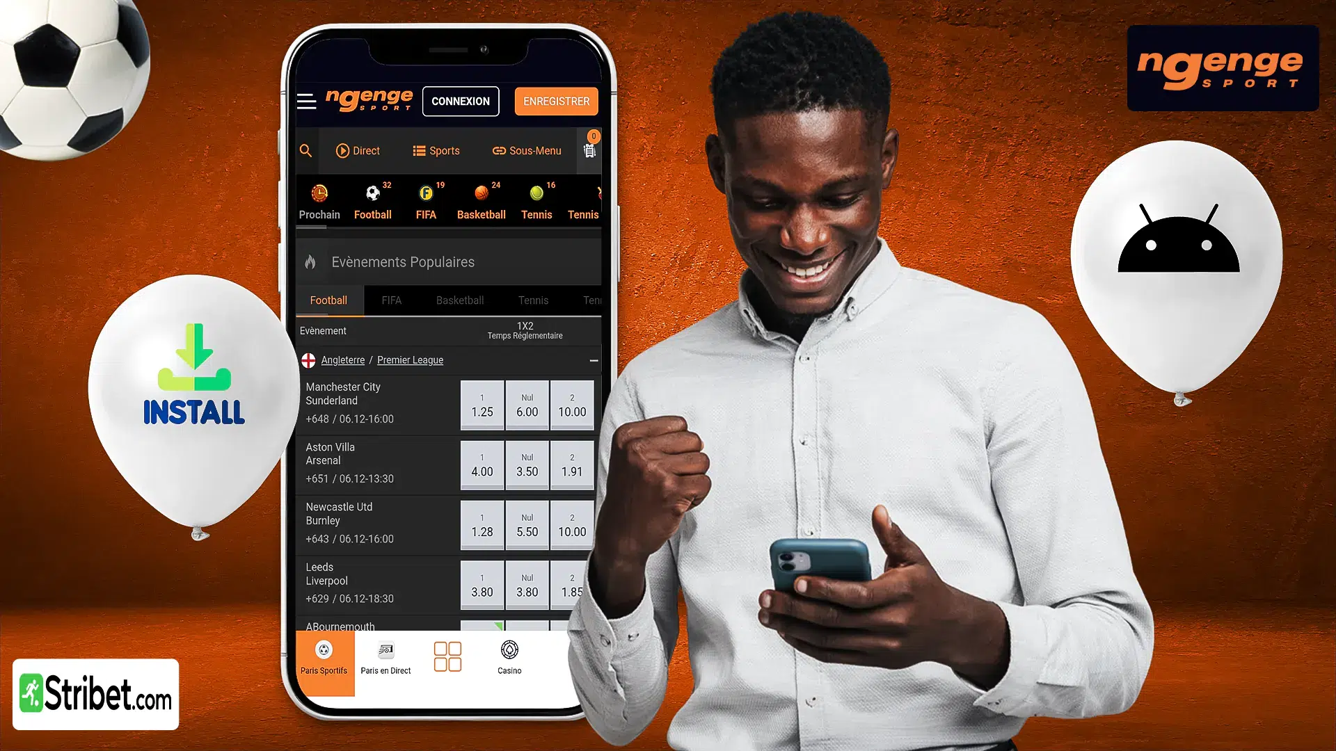 Ngenge Sport application Android : Tutoriel pour télécharger et installer facilement