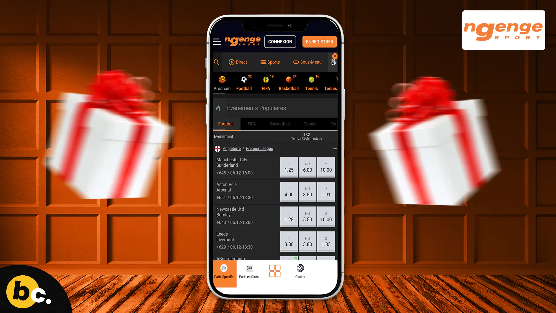 Télécharger Ngenge Sport Apk