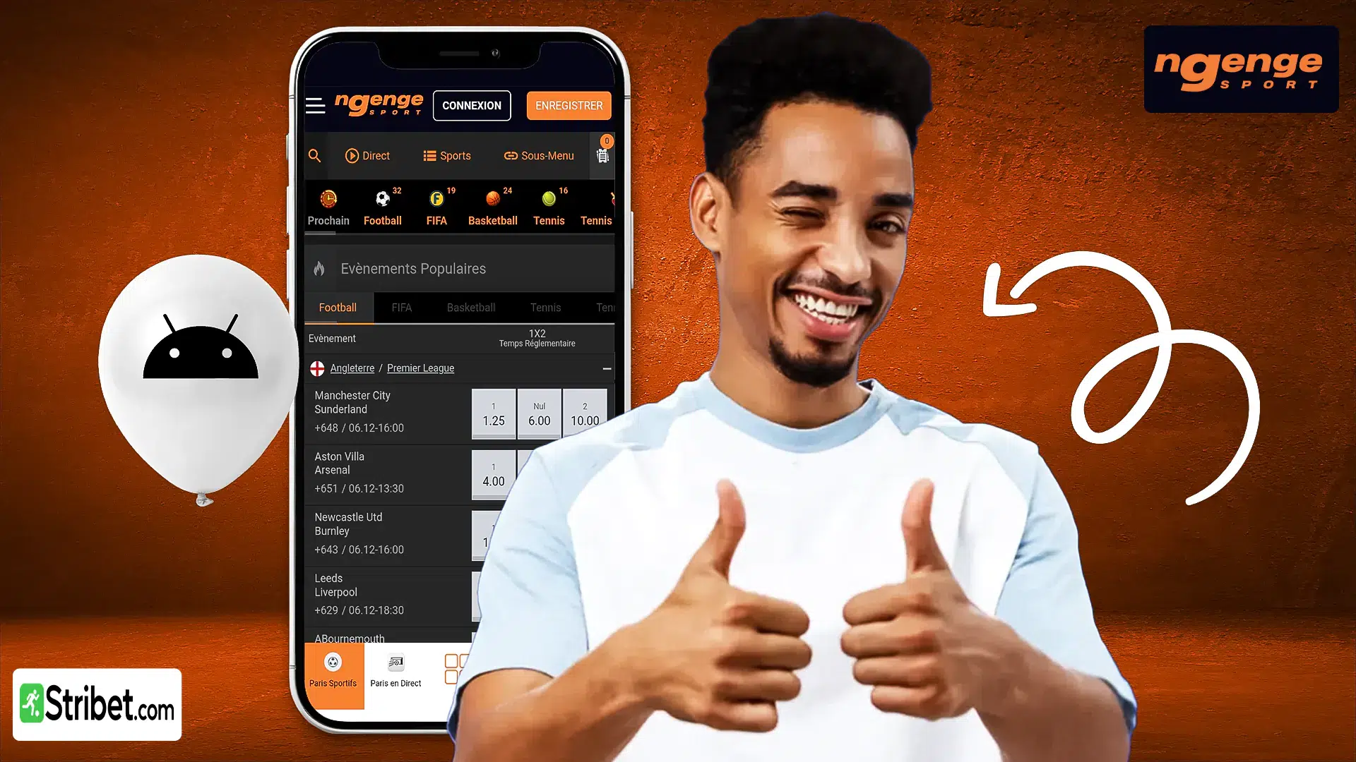 Avantages d’utiliser Ngenge Sport Application Android