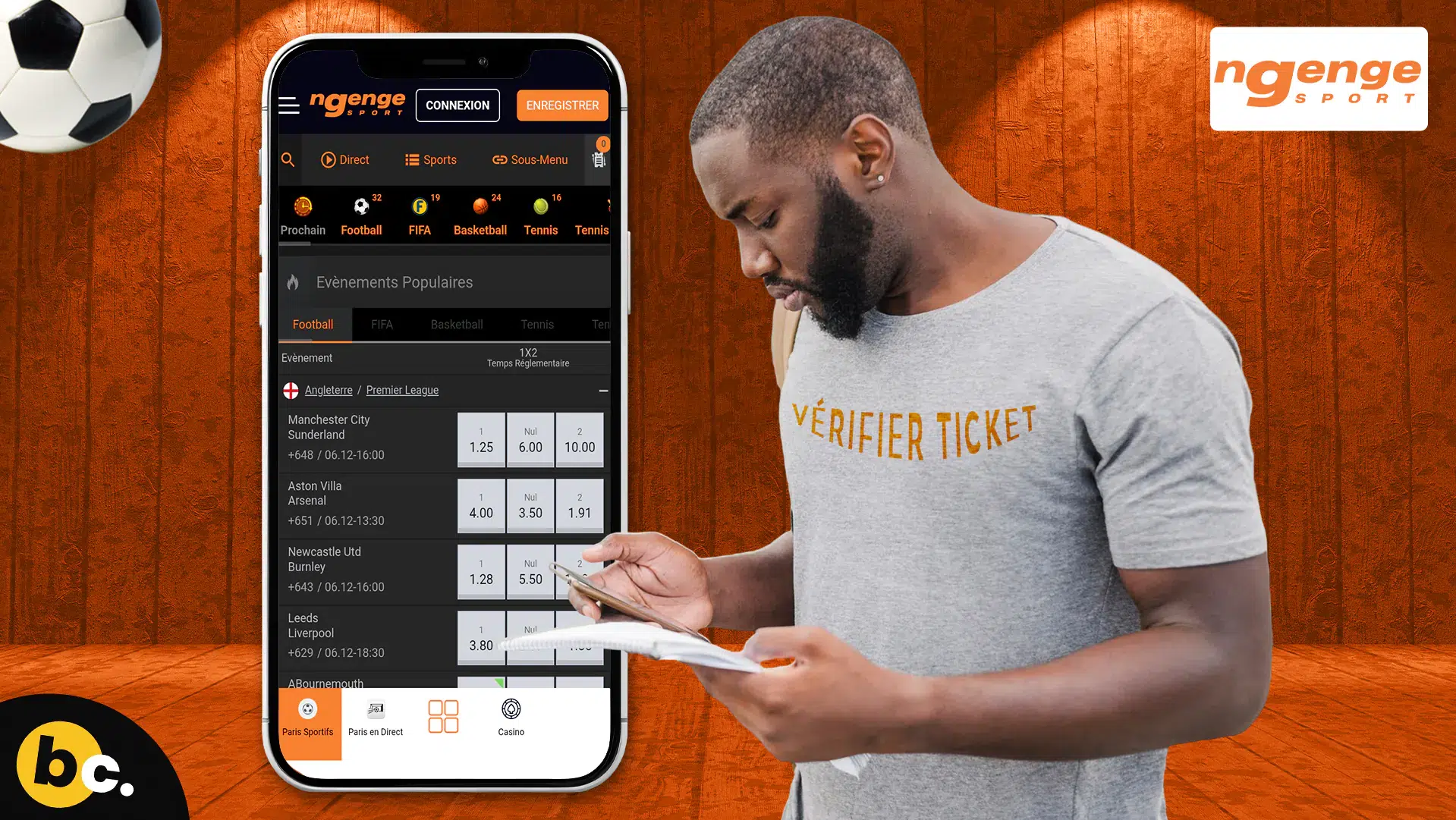 Comprendre le fonctionnement d’un ticket Ngenge Sport